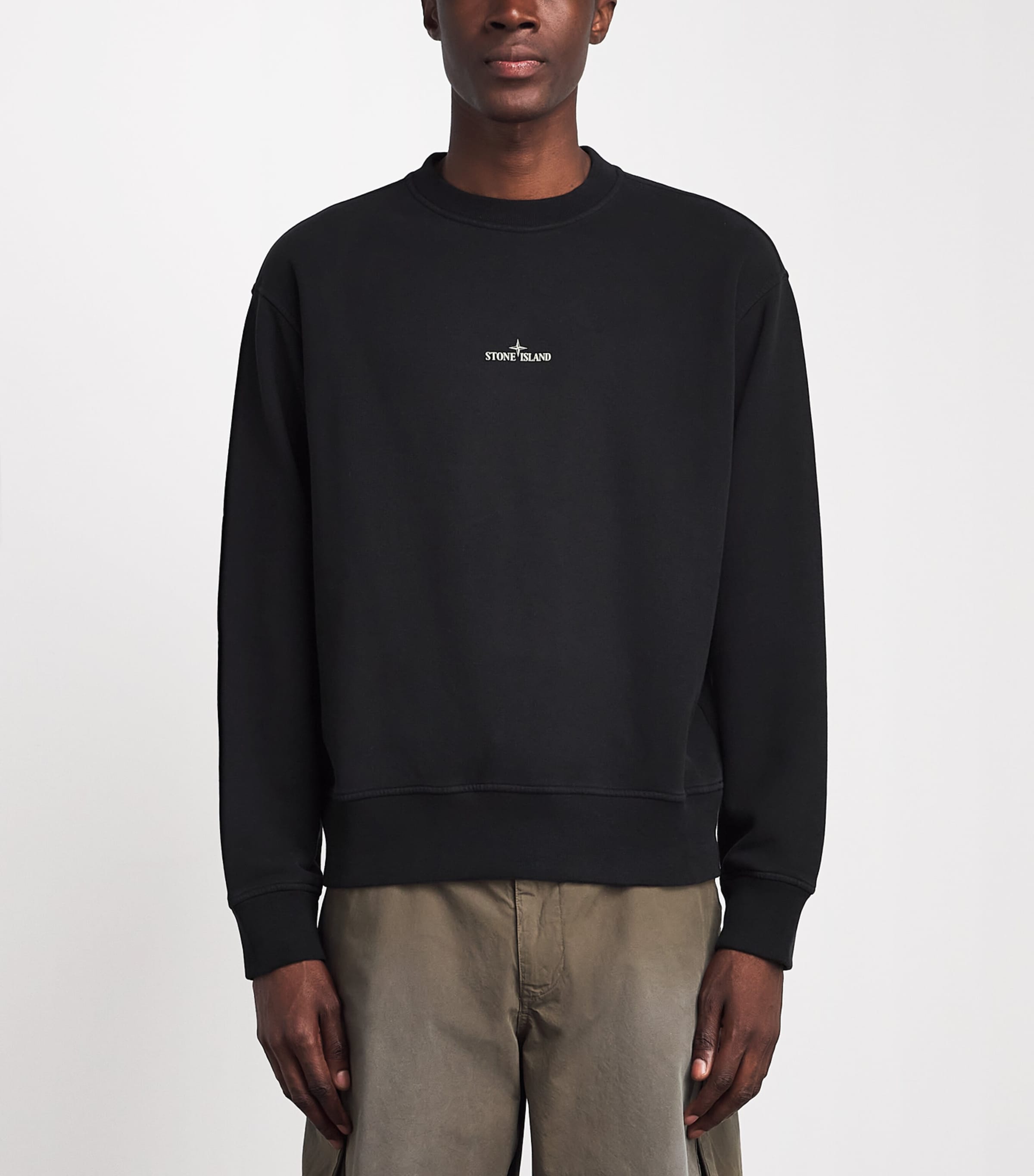 Stone Island Mens Oversized Desert Print Sweatshirt Image 4