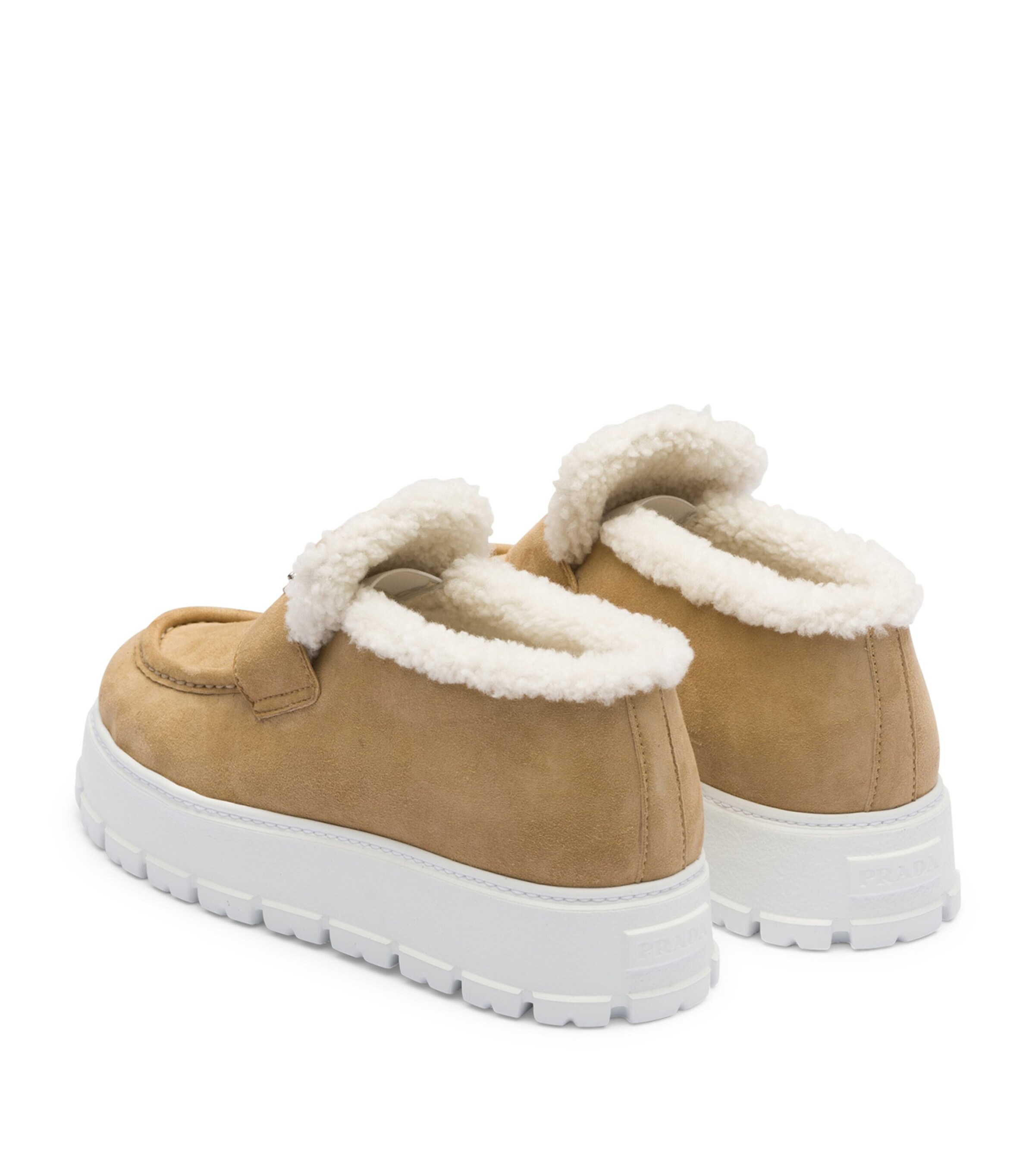 Prada Suede Slip-On Sneakers Image 3