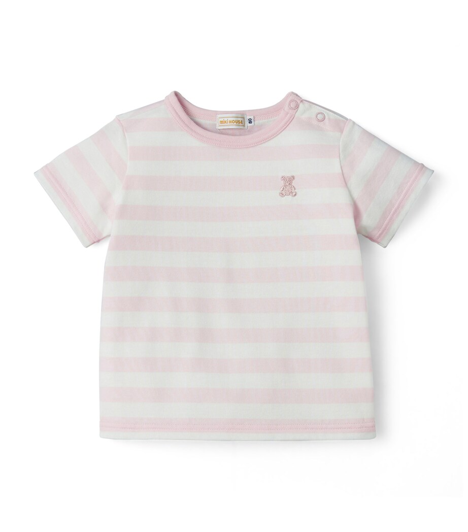 Cotton Striped T-Shirt (2-5 Years) 8 Image 1