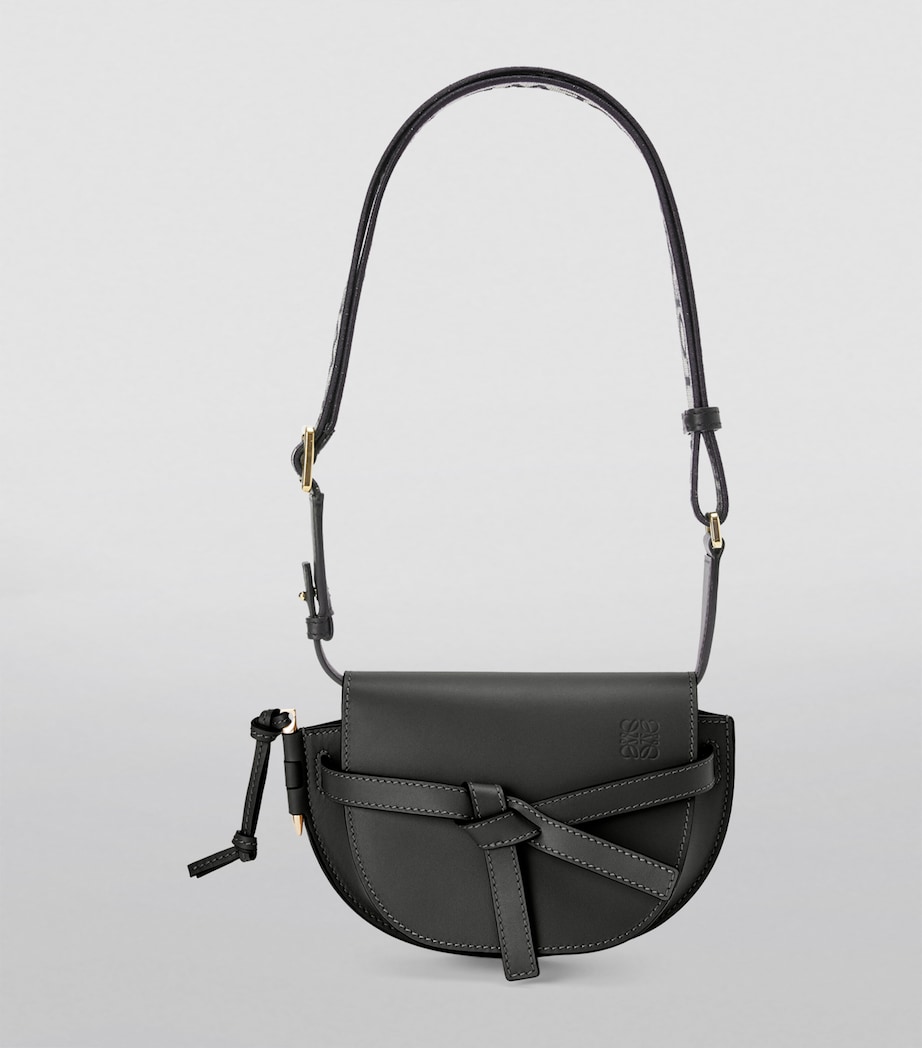 LOEWE Mini Gate Dual Bag Black Image 10