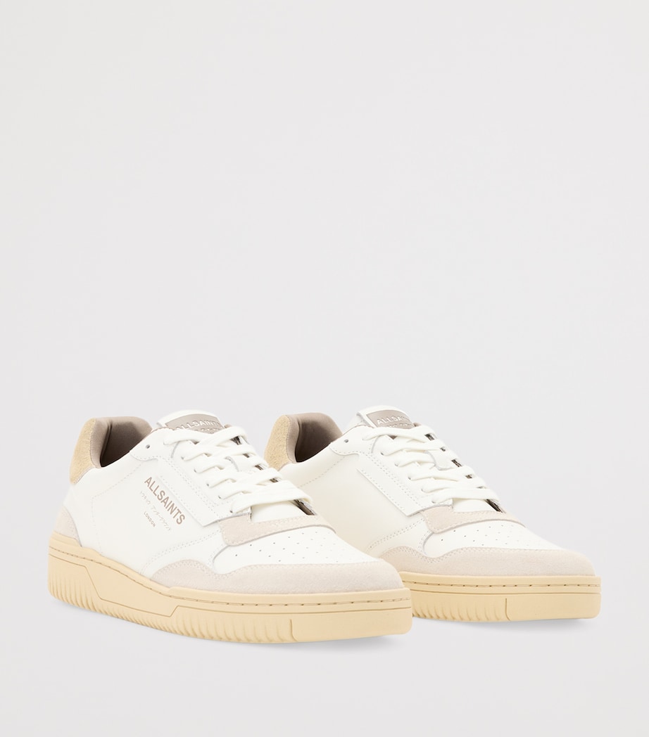Leather Regan Sneakers TRIPLE CHALK WHITE Image 4