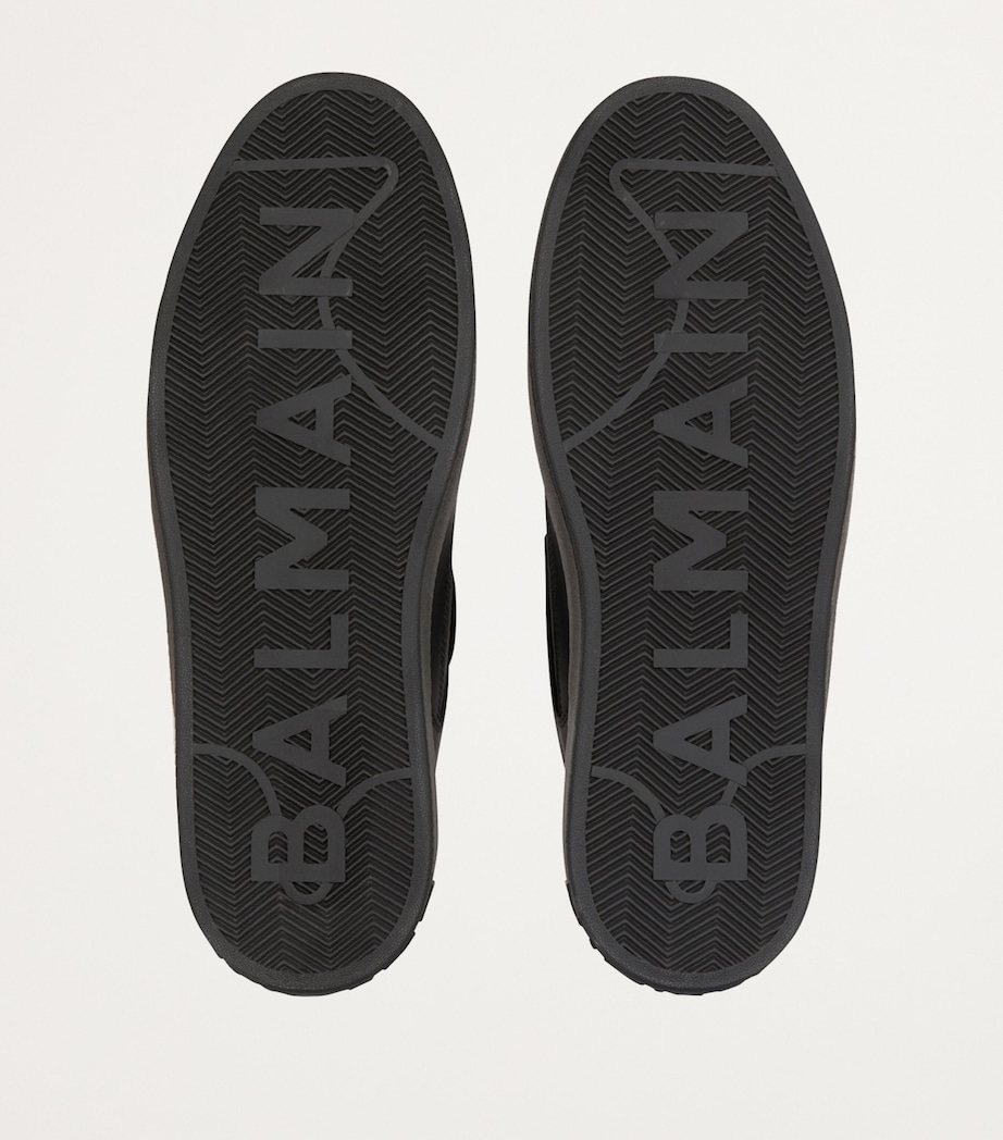 Leather B-Court Flip Sneakers EAD NOIR/OR Image 5