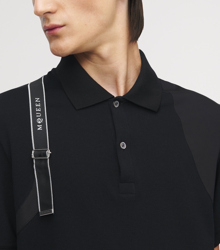 Cotton Harness Polo Shirt 1000 Image 6