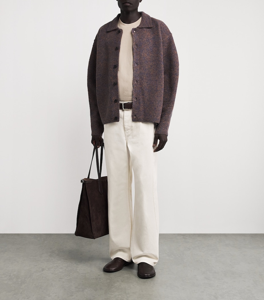 Curved Seam Jeans IVORY Image 2