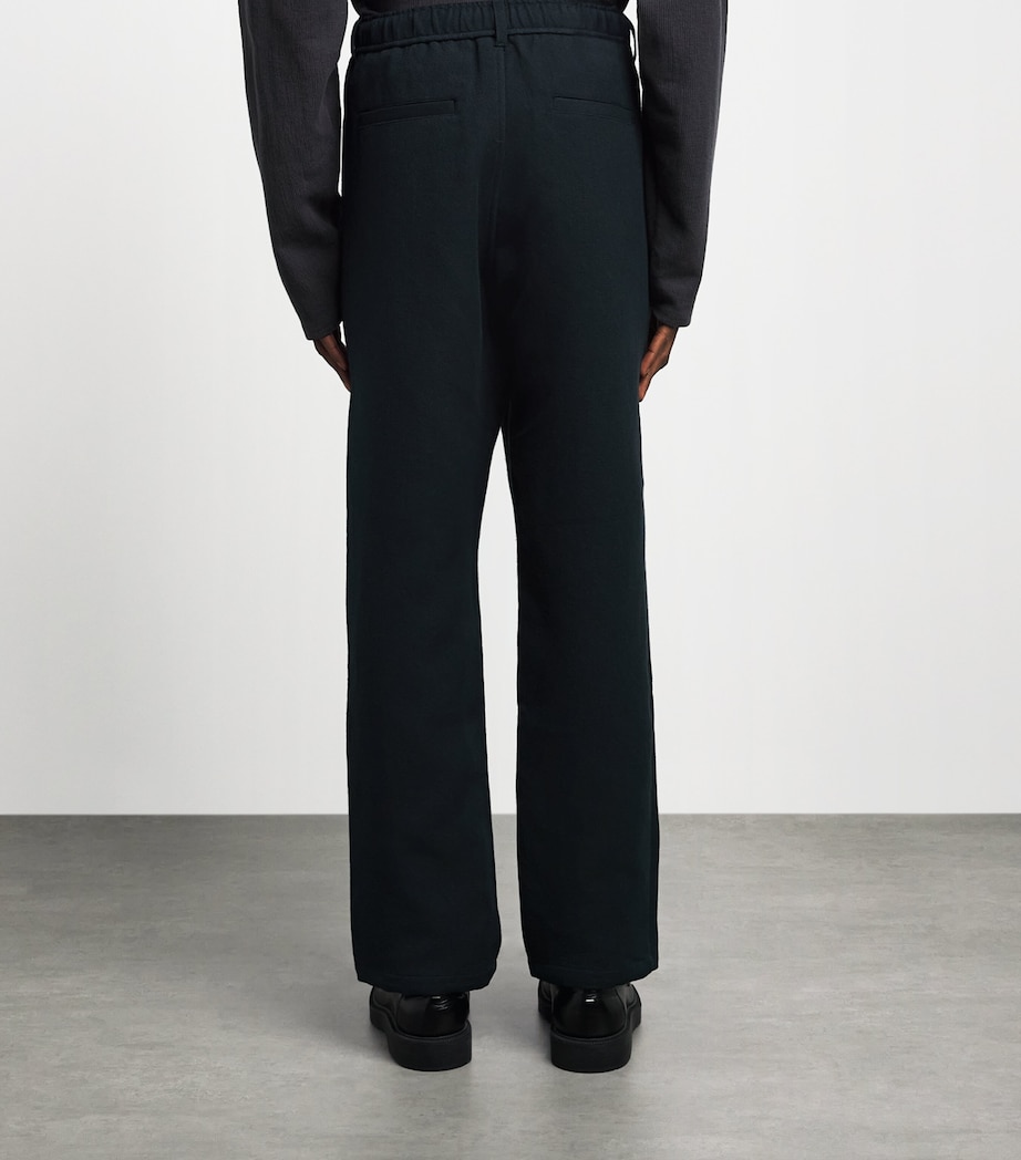 Samsøe Samsøe Mens Linen Sajabari Chinos Dark Grey Mel. Image 5
