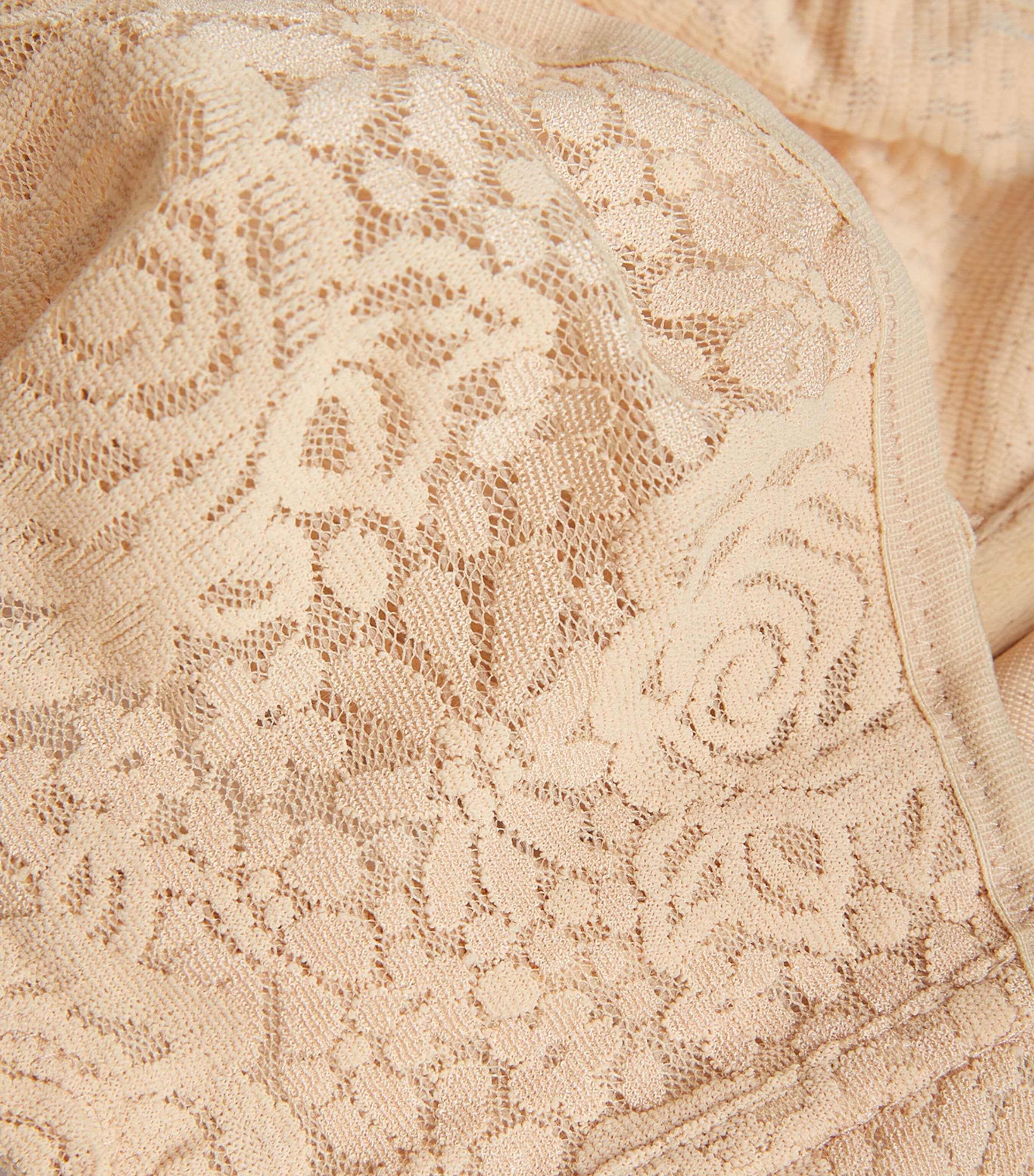 Lace Halo Strapless Bra NUDE Image 6