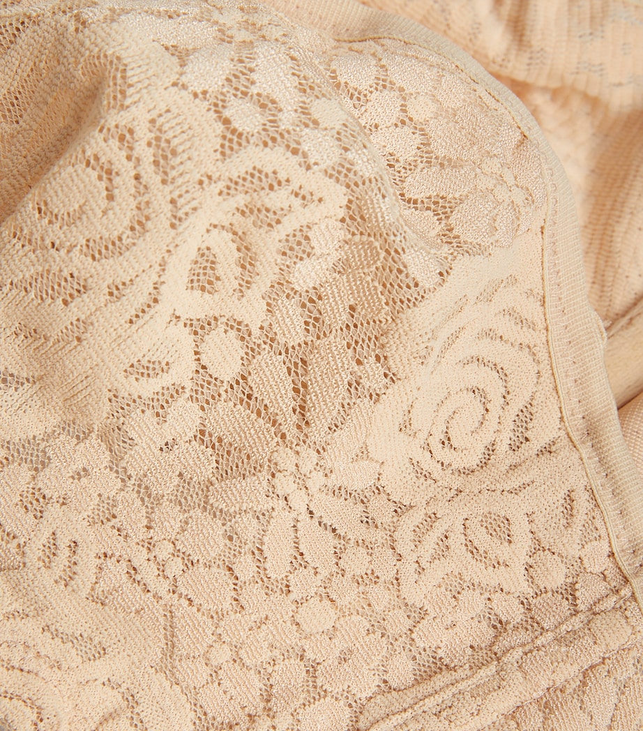 Lace Halo Strapless Bra NUDE Image 6