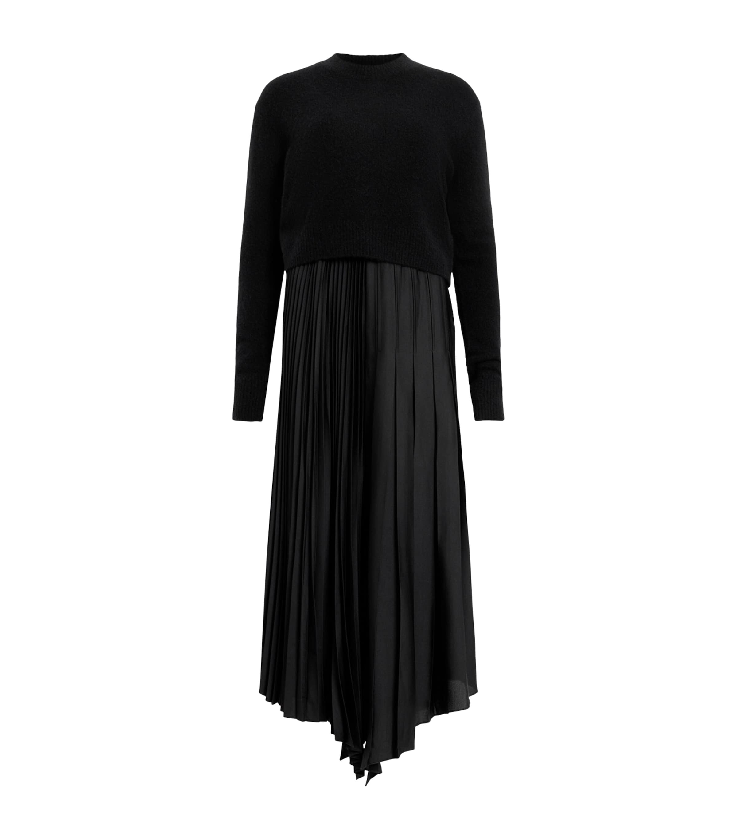 AllSaints 2 in 1 Jax Midi Dress Harrods UK