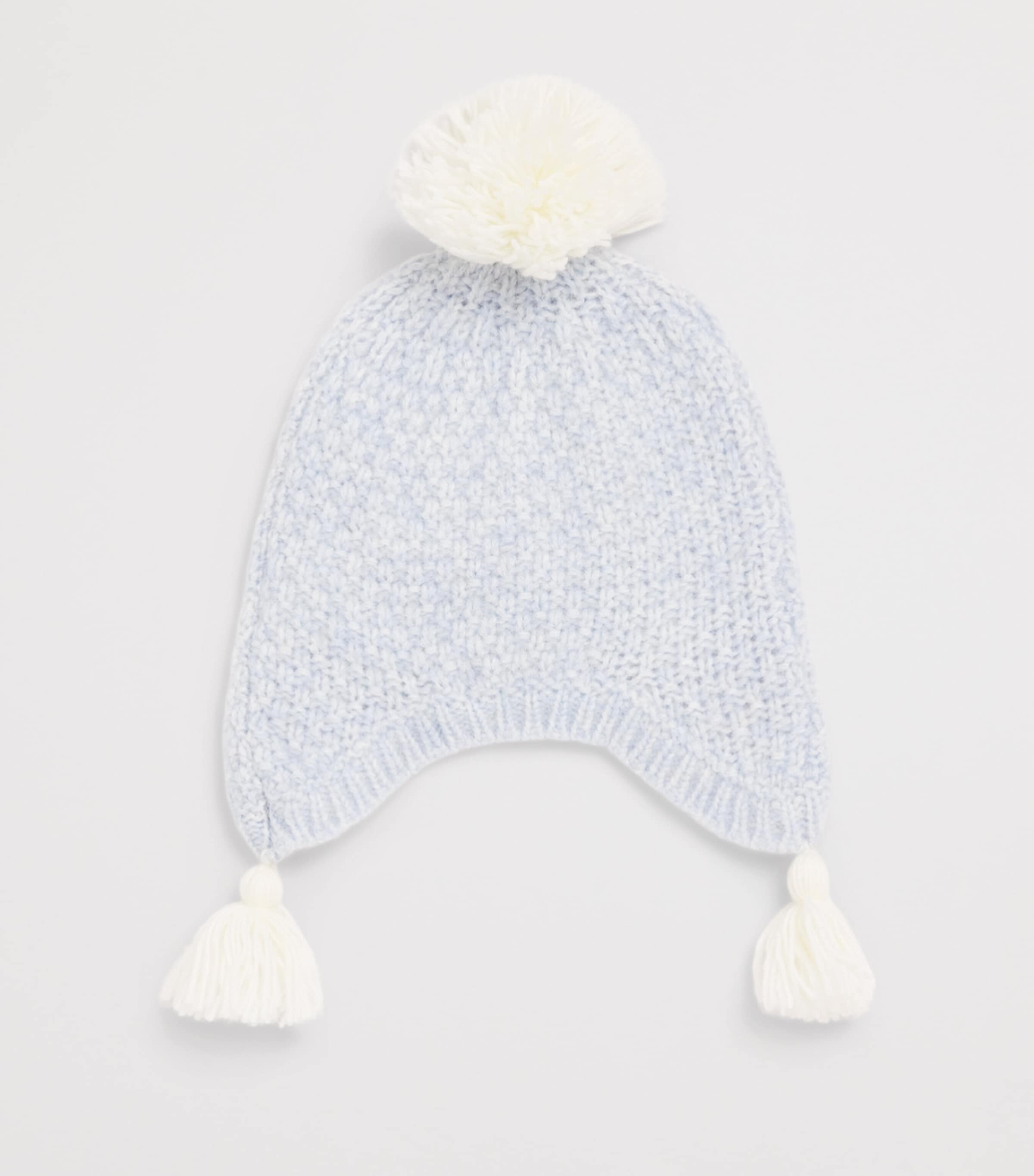 Louise Misha Knitted Isolina Beanie (0-24 Months) Cloud Image 2