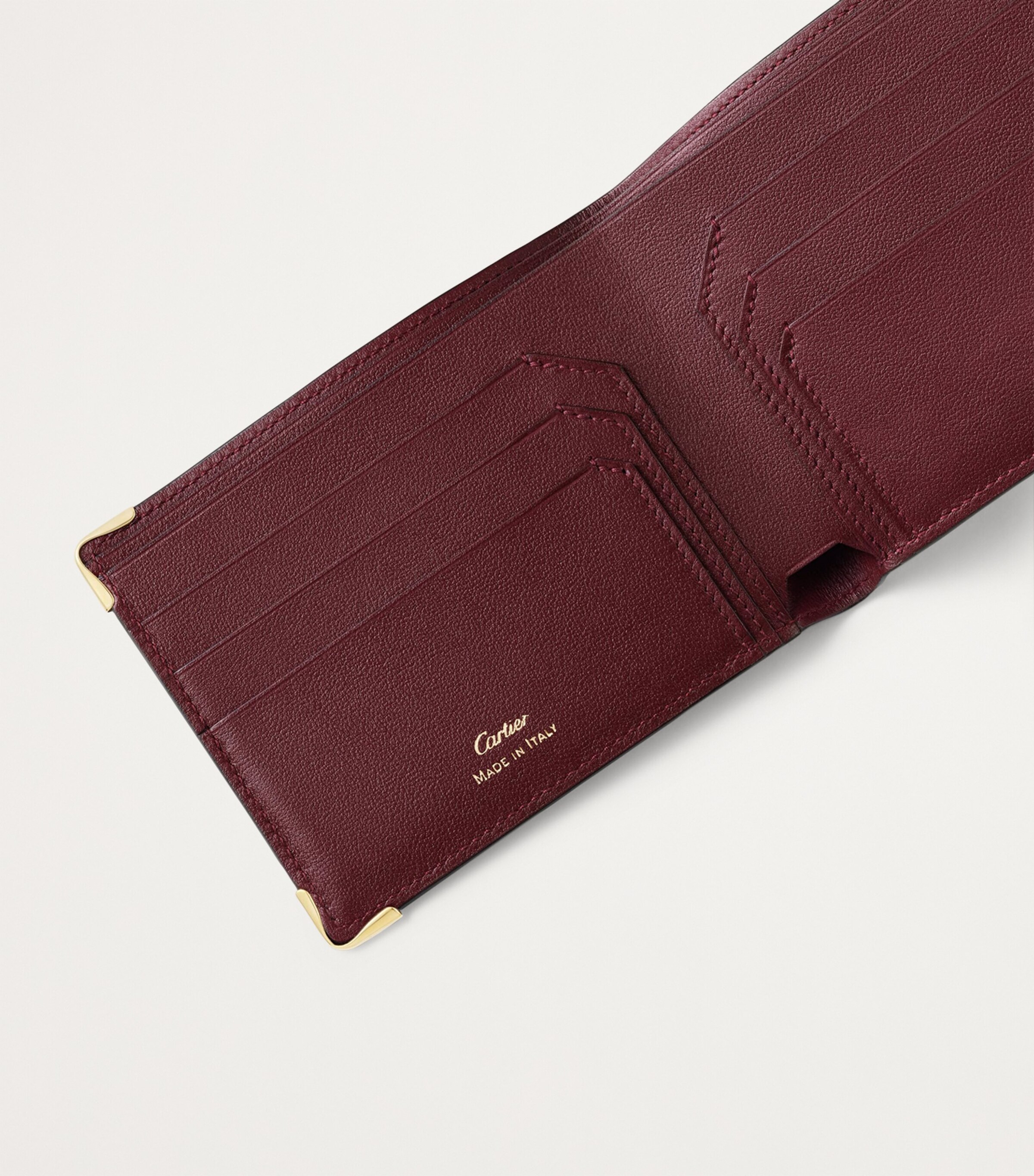 Cartier Calfskin Must de Cartier Wallet Burgundy Image 5