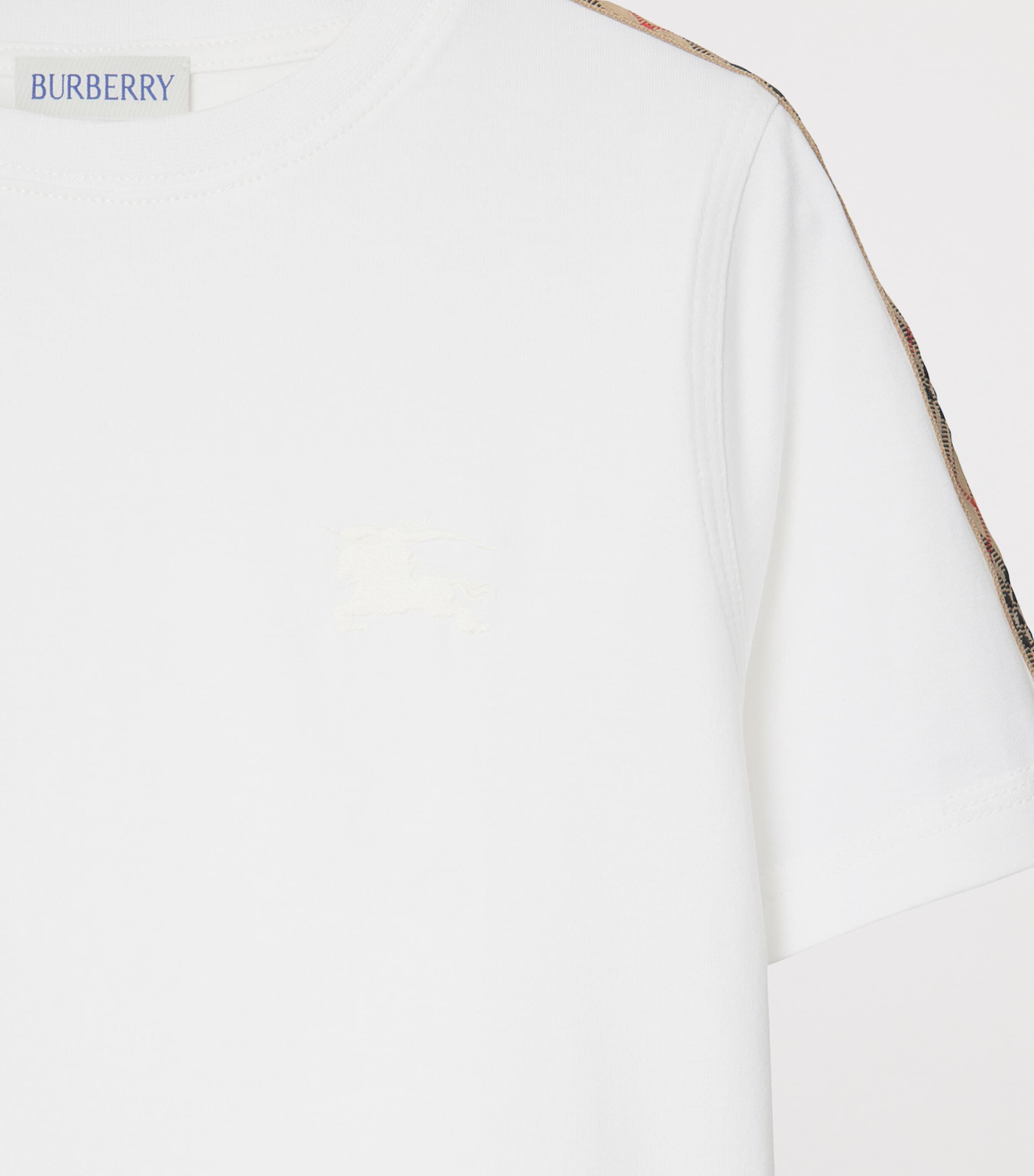 BURBERRY ホワイト Tシャツ 12Y Burberry T-shirt with logo | Men's | Vitkac