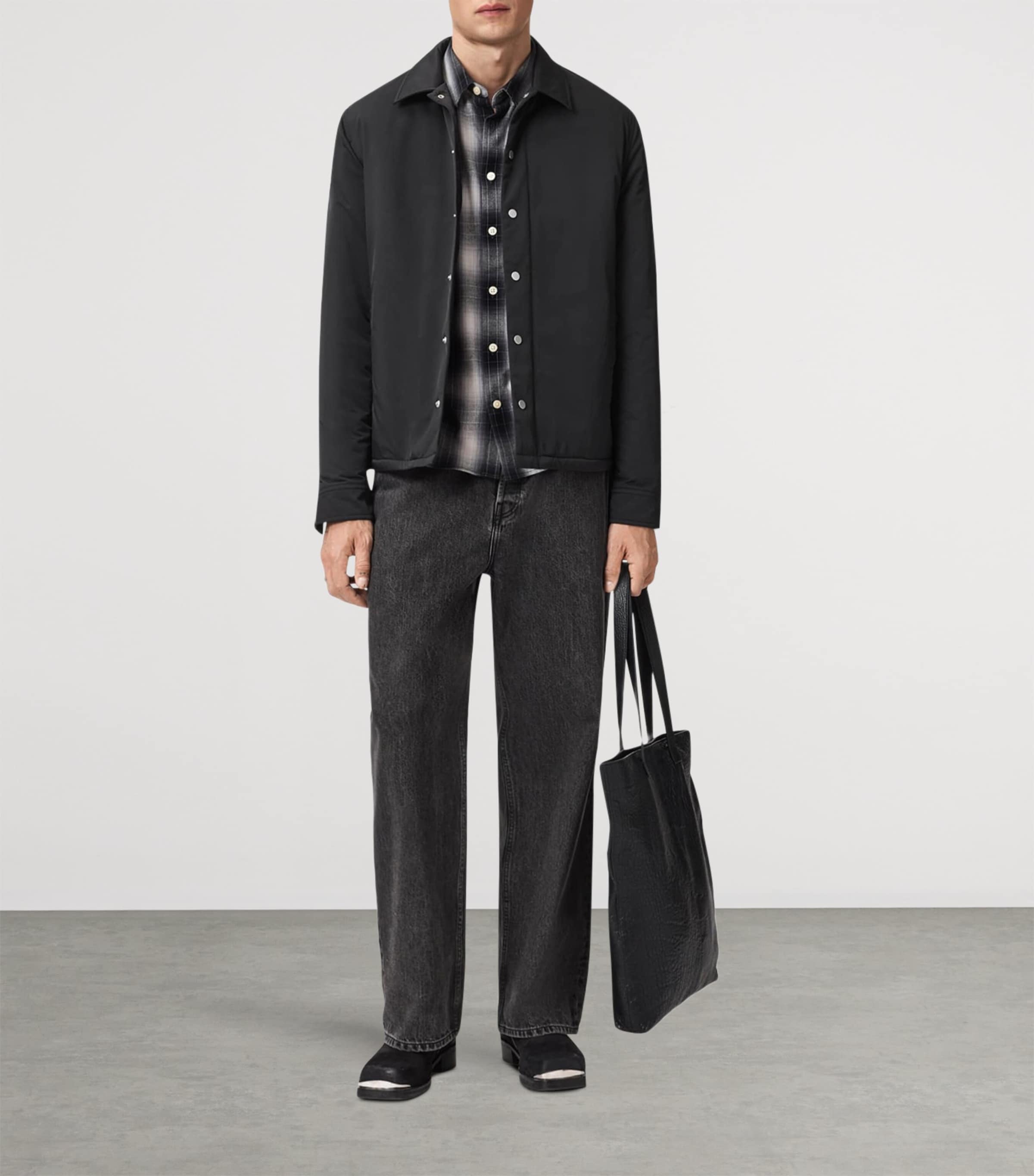 Longhaul Shacket BLACK Image 3