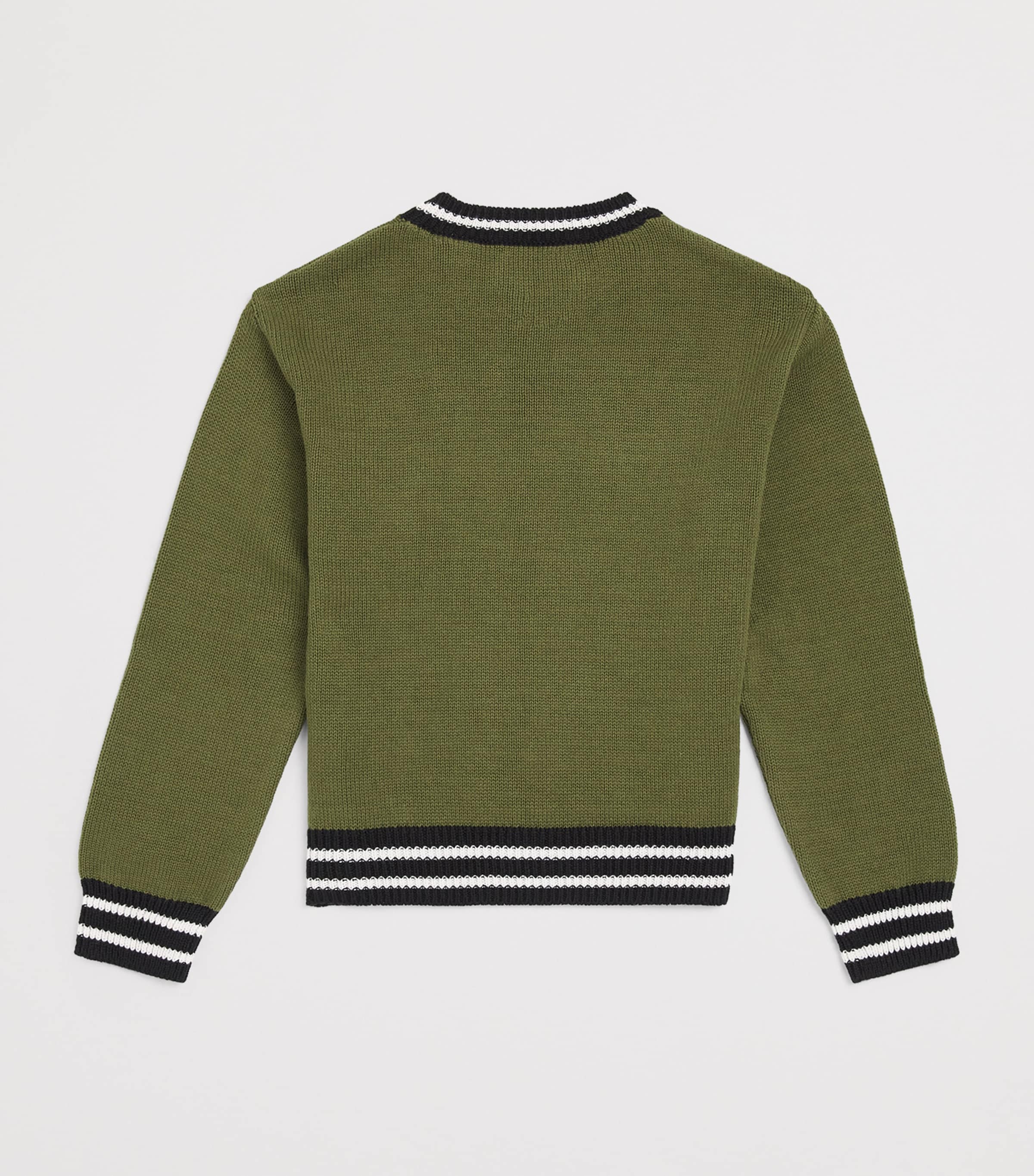 Cotton Big Bookish Sweater (4-12+ Years) MARTINI OLIVE Image 2