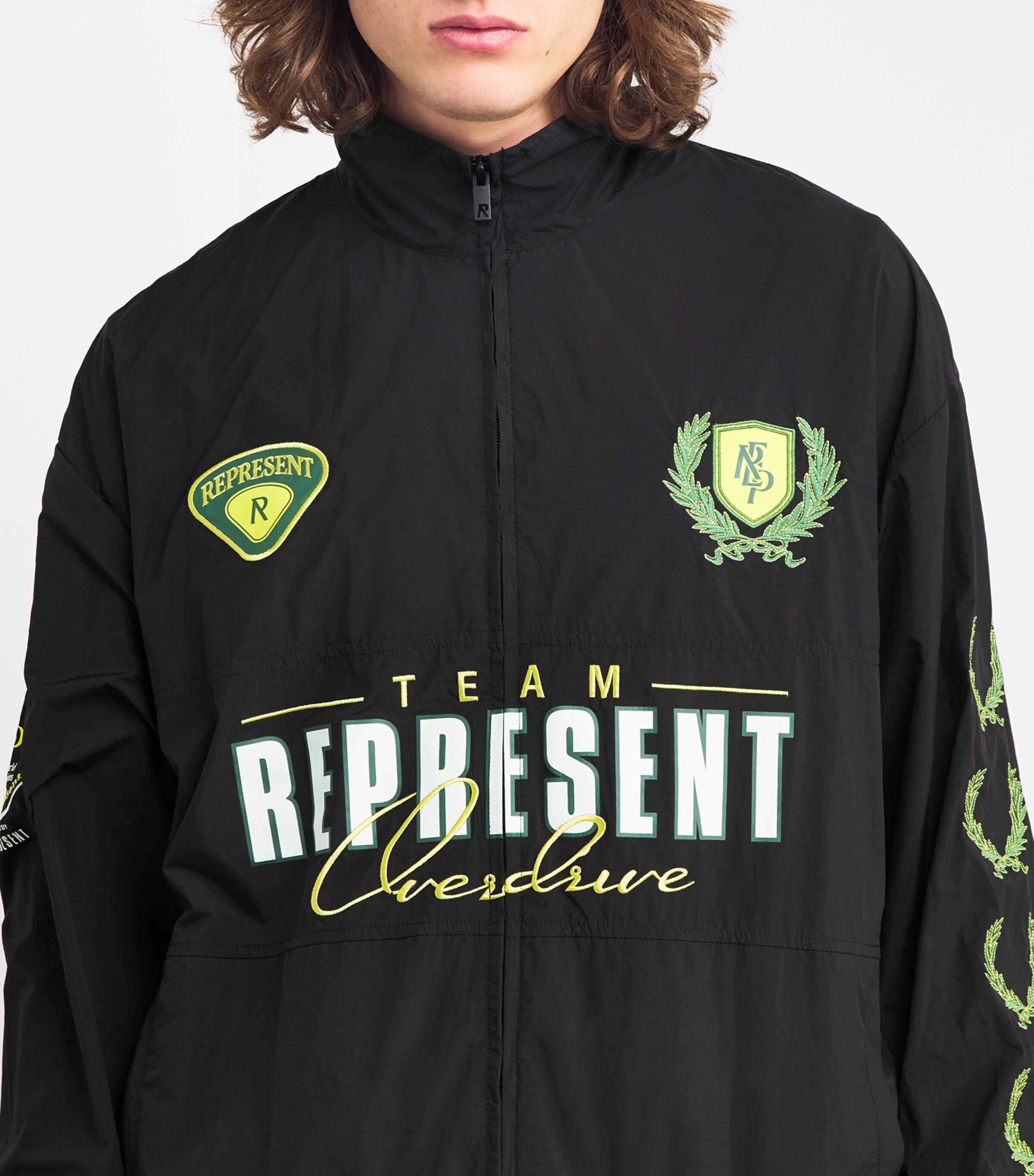ブルゾン REPRESENT WORLD CHAMPIONSHIP TRACKSUIT JACKET IN NYLON REPRESENT World Championship Nylon Track Jacket - XL | Coggles