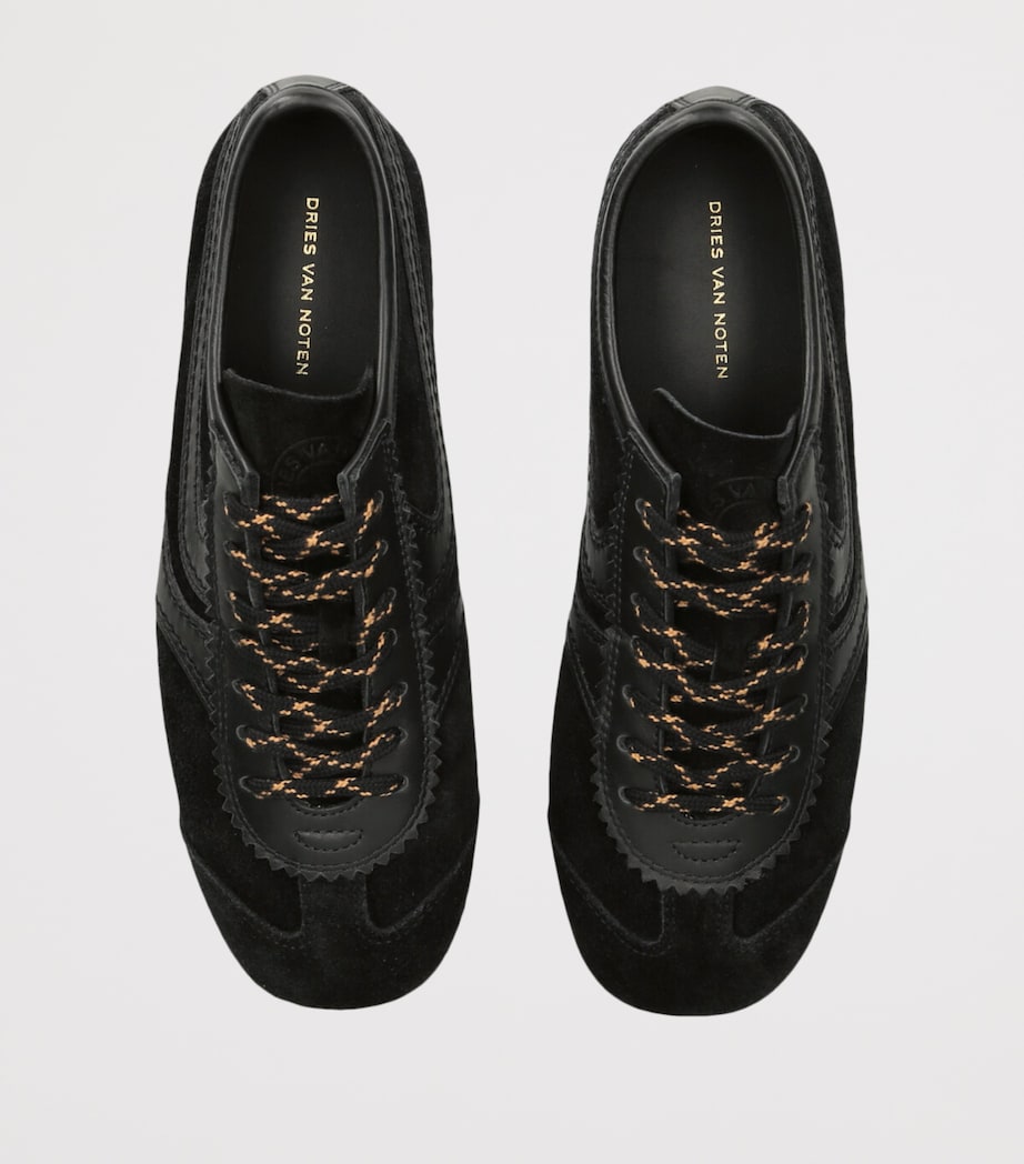 Suede Dustin Sneakers BLACK Image 4