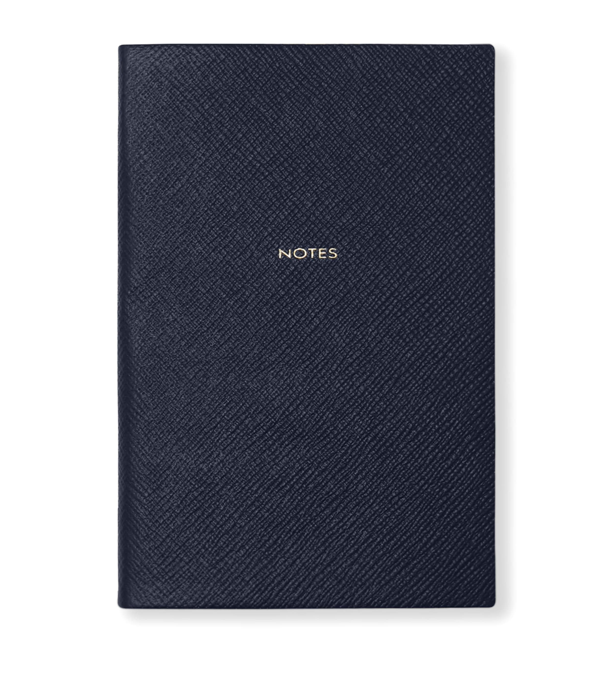 Smythson Leather Notes Chelsea Notebook In Blue