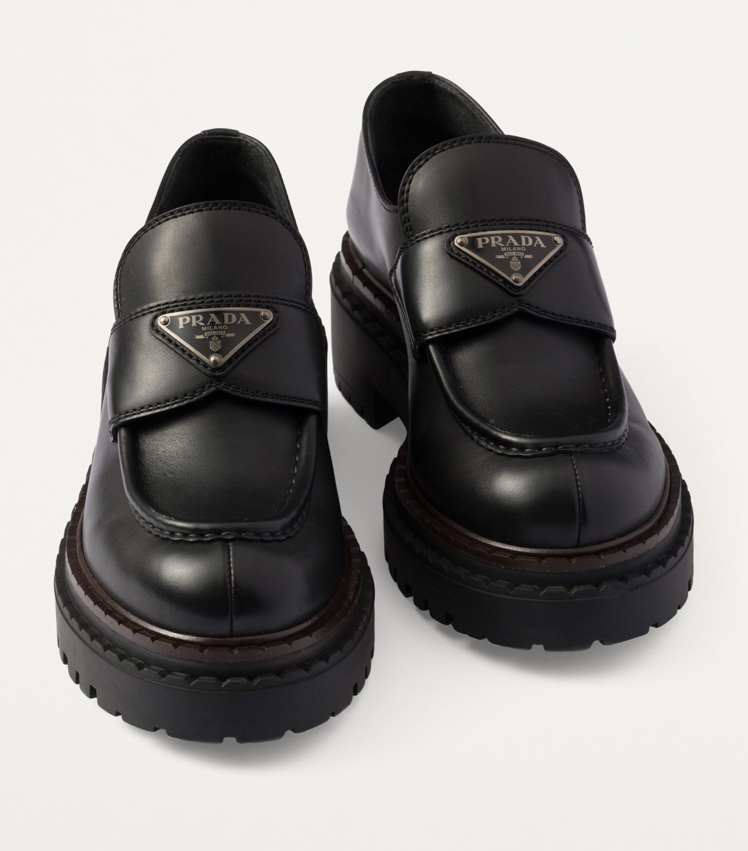 Prada Leather Loafers 55 Image 5