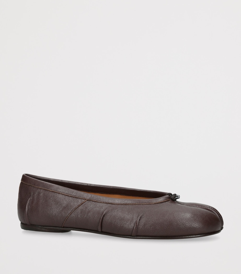 Maison Margiela Womens Leather Tabi Ballet Flats Other Image 5