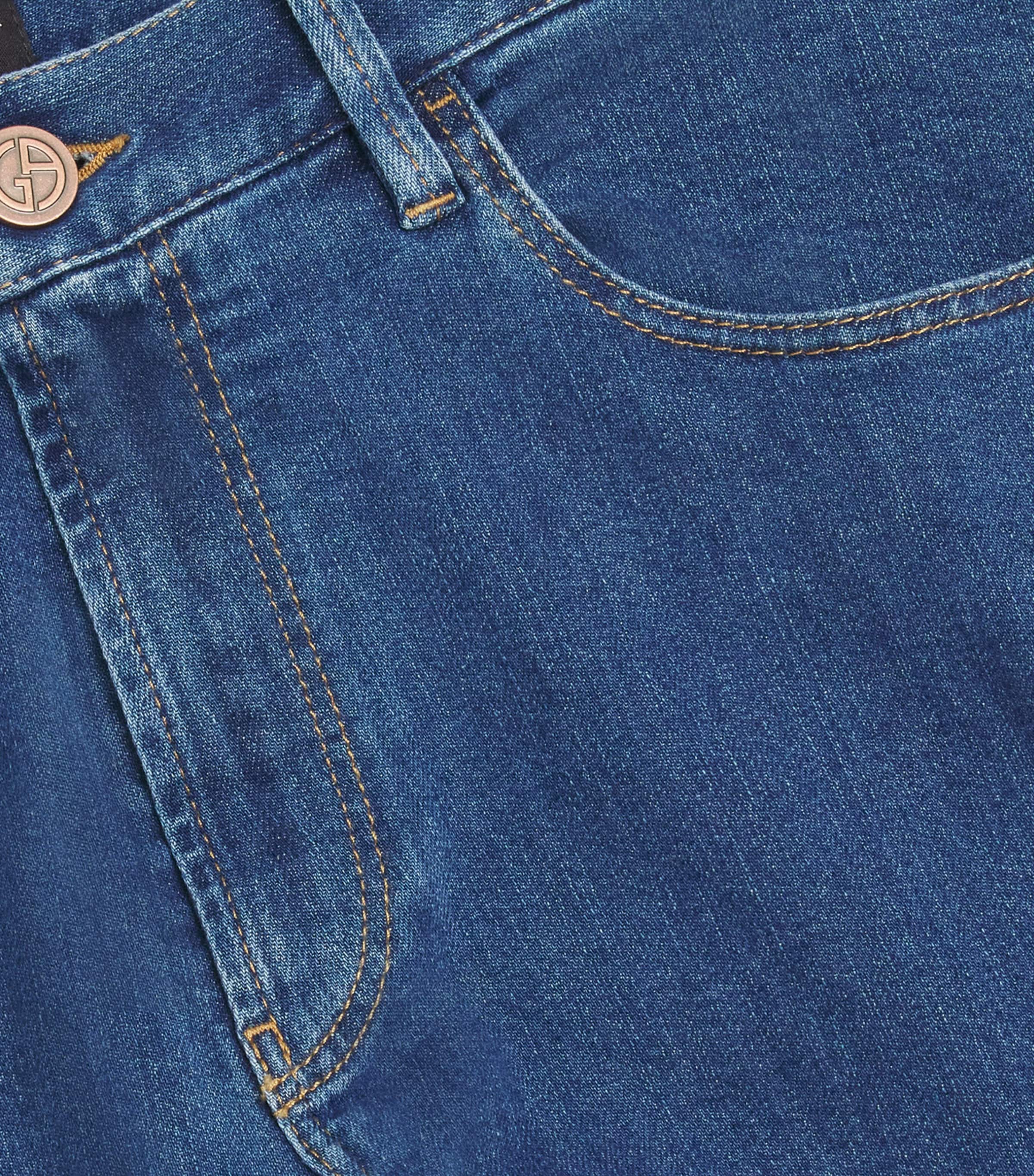 Stretch-Cotton Straight Jeans MB002 Image 5