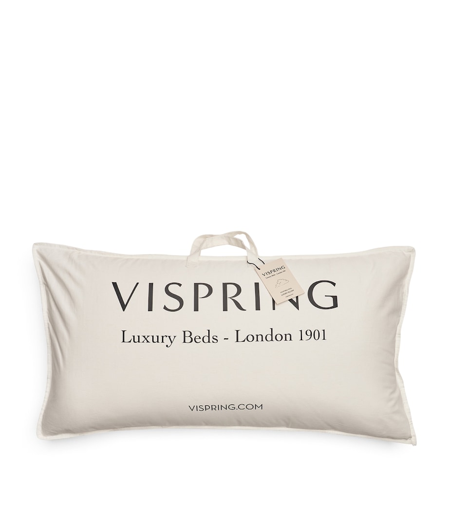 Adjustable Wool-Filled Pillow (90cm x 50cm) WHITE Image 3