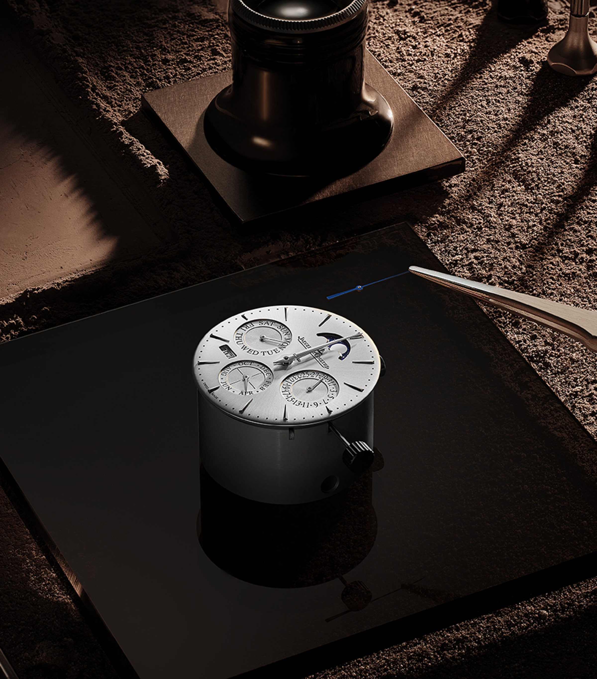 Stainless Steel Ultra Thin Perpetual Calendar Watch 39mm STAINLESS STEEL Image 6