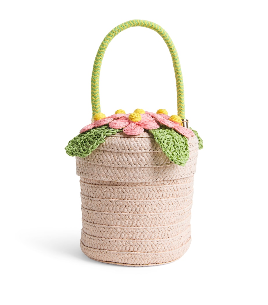 Meri Meri Flower Pot Basket Bag Image 1