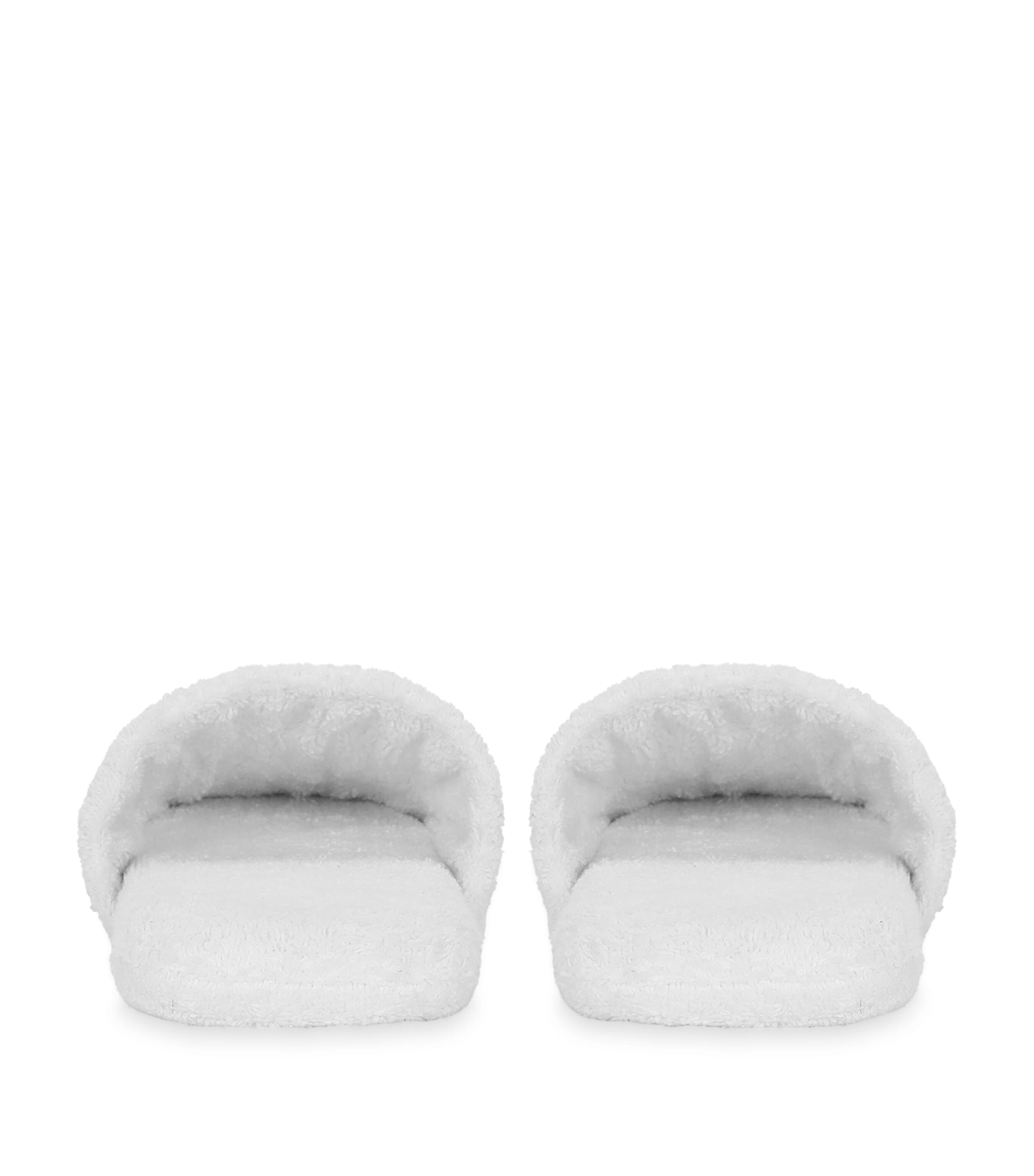 Dolce&Gabbana Casa DG Logo Slippers B.co/nero Dg Logo Image 2