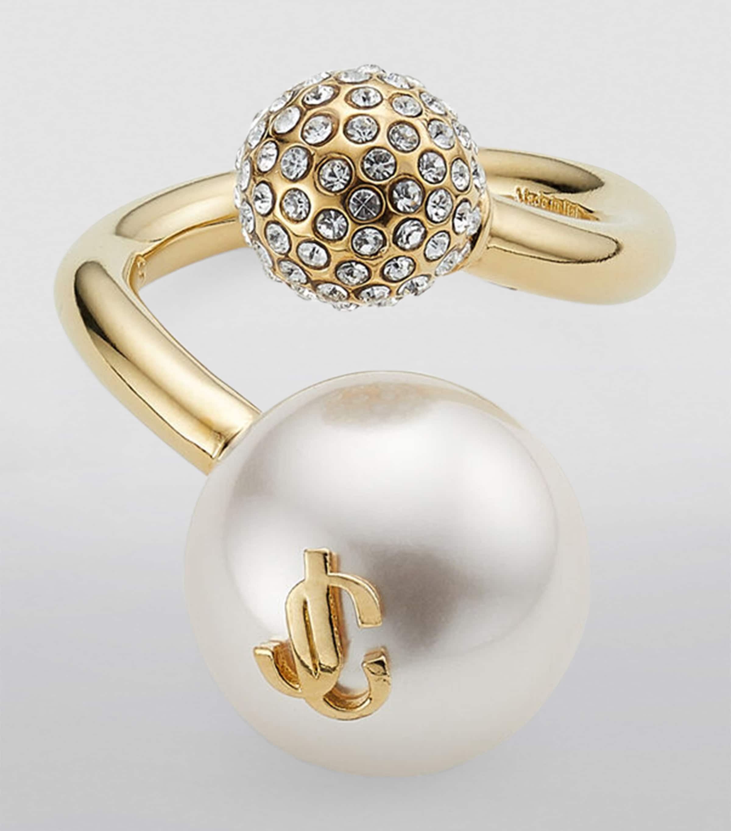 Jimmy Choo Embellished Auri Ring | Harrods US