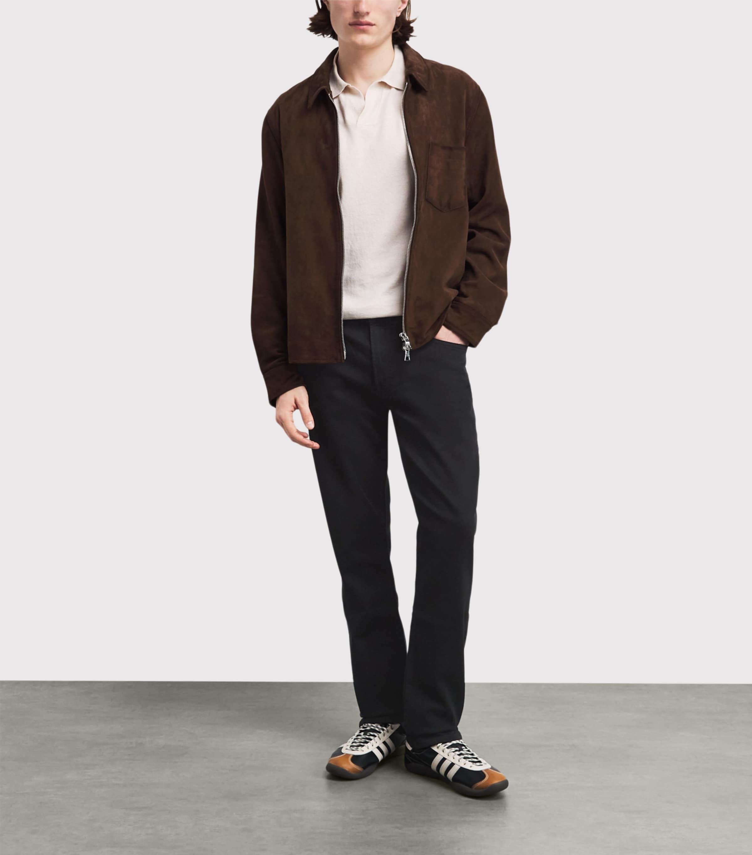 Citizens of Humanity Mens Gage Straight Jeans Raven Image 2