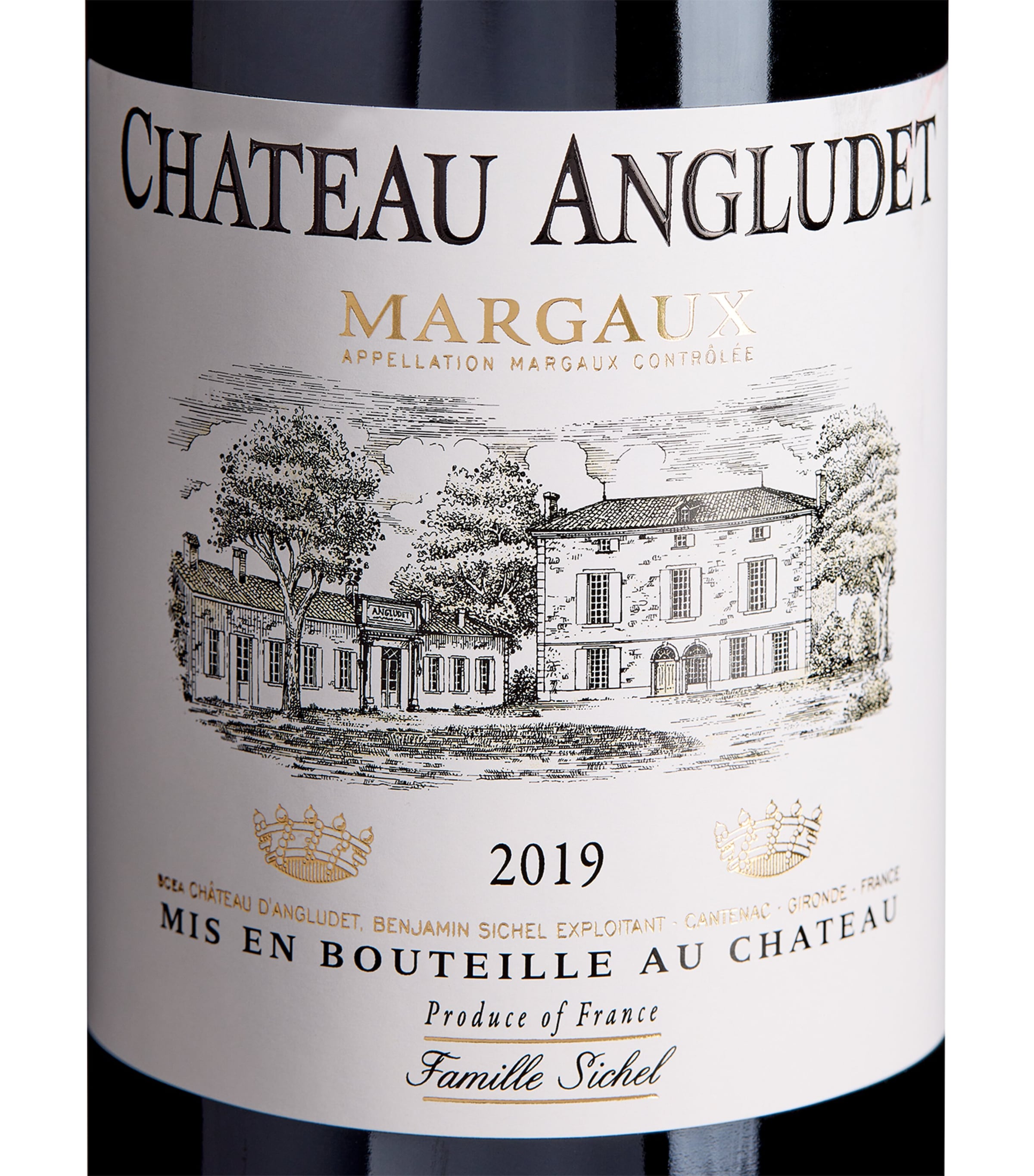 Chateau d'Angludet 2019 (75cl) - Bordeaux, France NO COLOUR Image 2