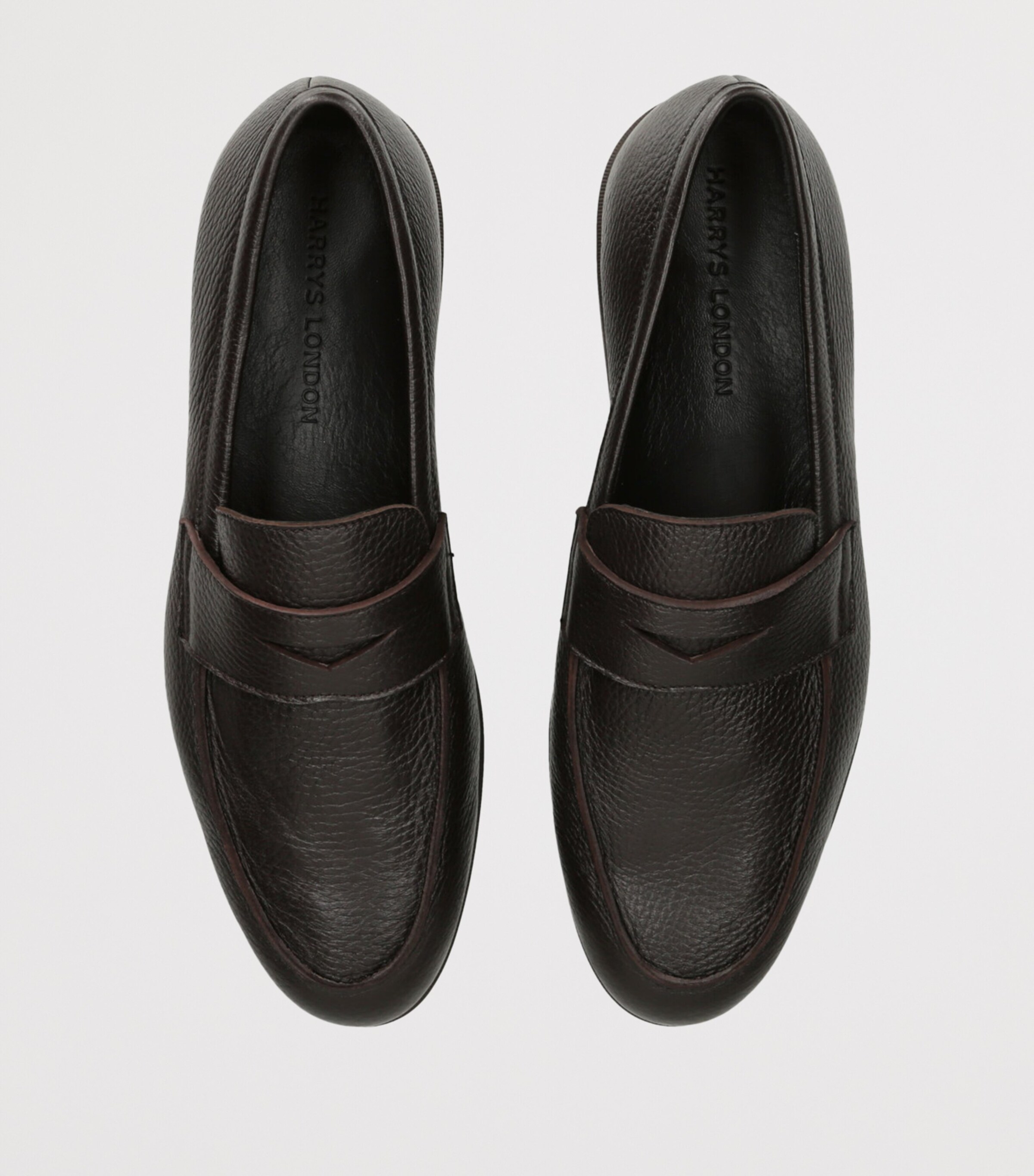 Leather Harley Loafers DARK BROWN Image 4