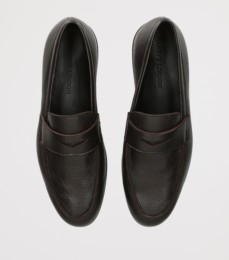 Leather Harley Loafers DARK BROWN Image 4
