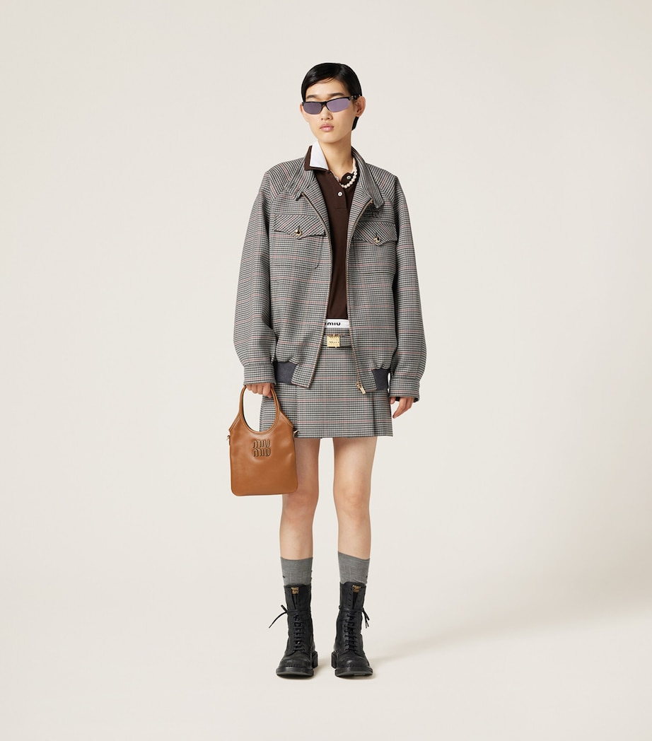 Leather Ivy Top-Handle Bag F0046 Image 2