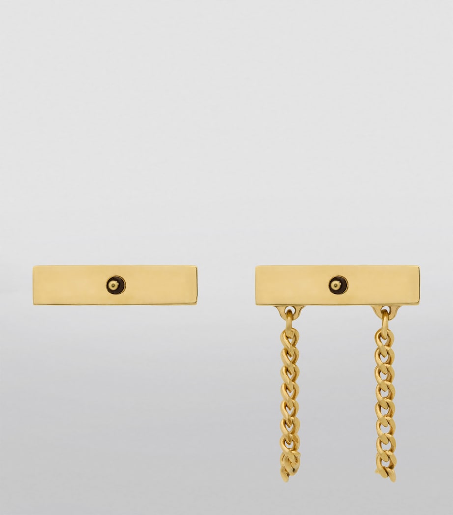 Asymmetric Chain Earrings 8030 Image 4