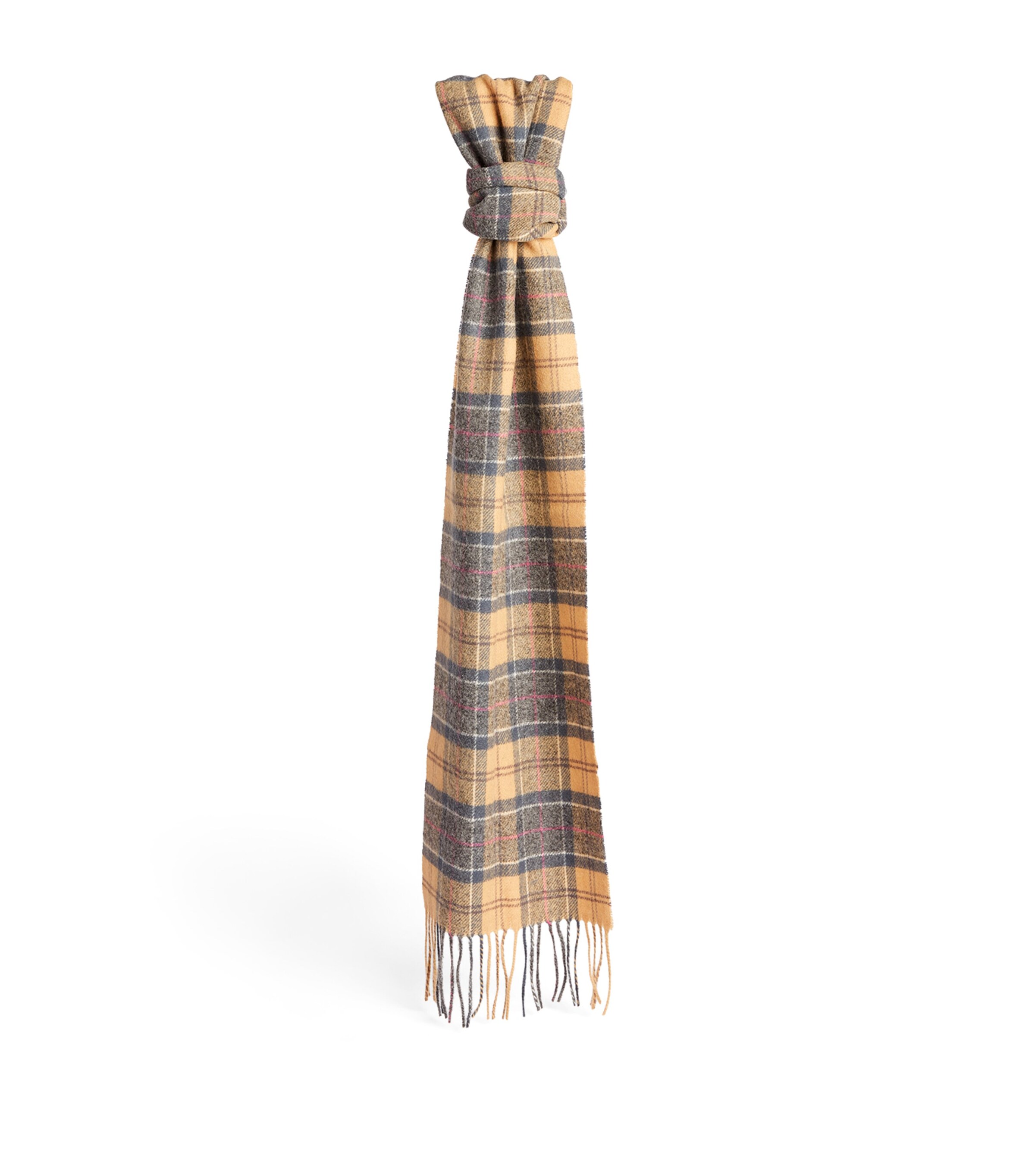 Wool Tartan Scarf MULTI Image 5