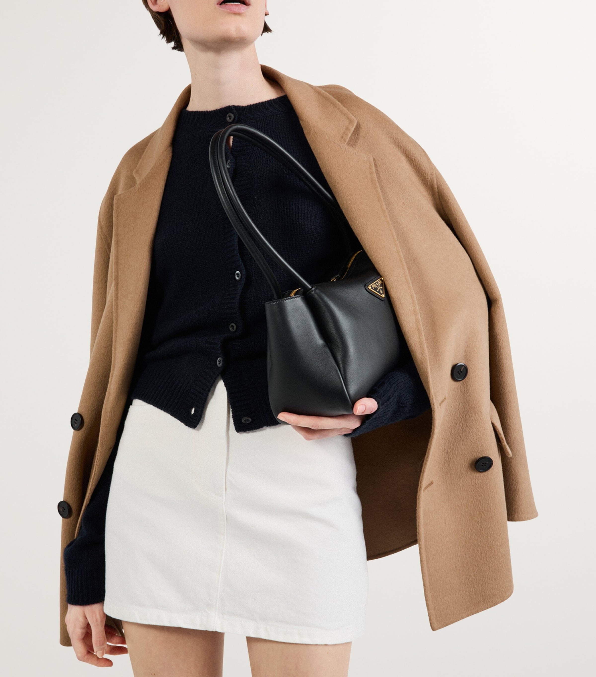 Denim Mini Skirt F01CD Image 3