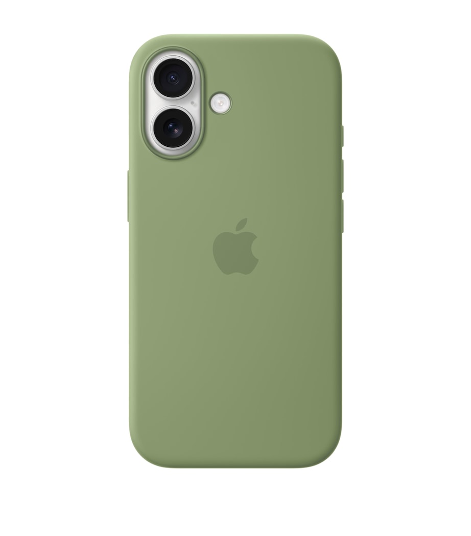 Silicone iPhone 17 MagSafe Case SAGE GREEN Image 1