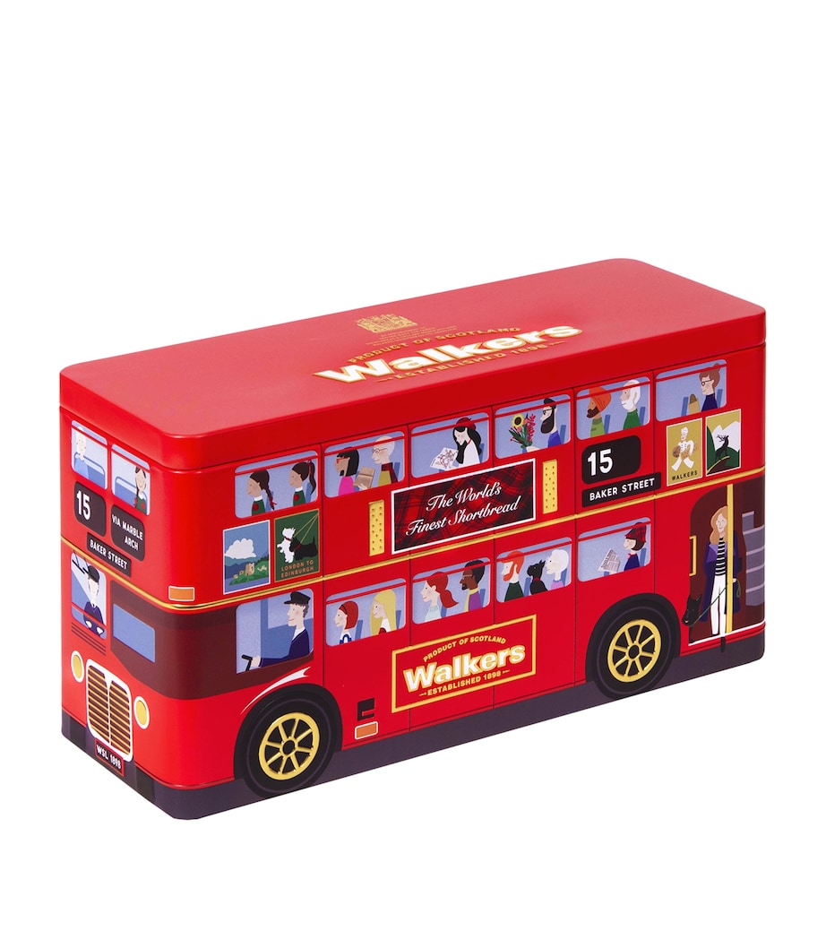 London Bus Shortbread Tin (250g) NO COLOUR Image 2