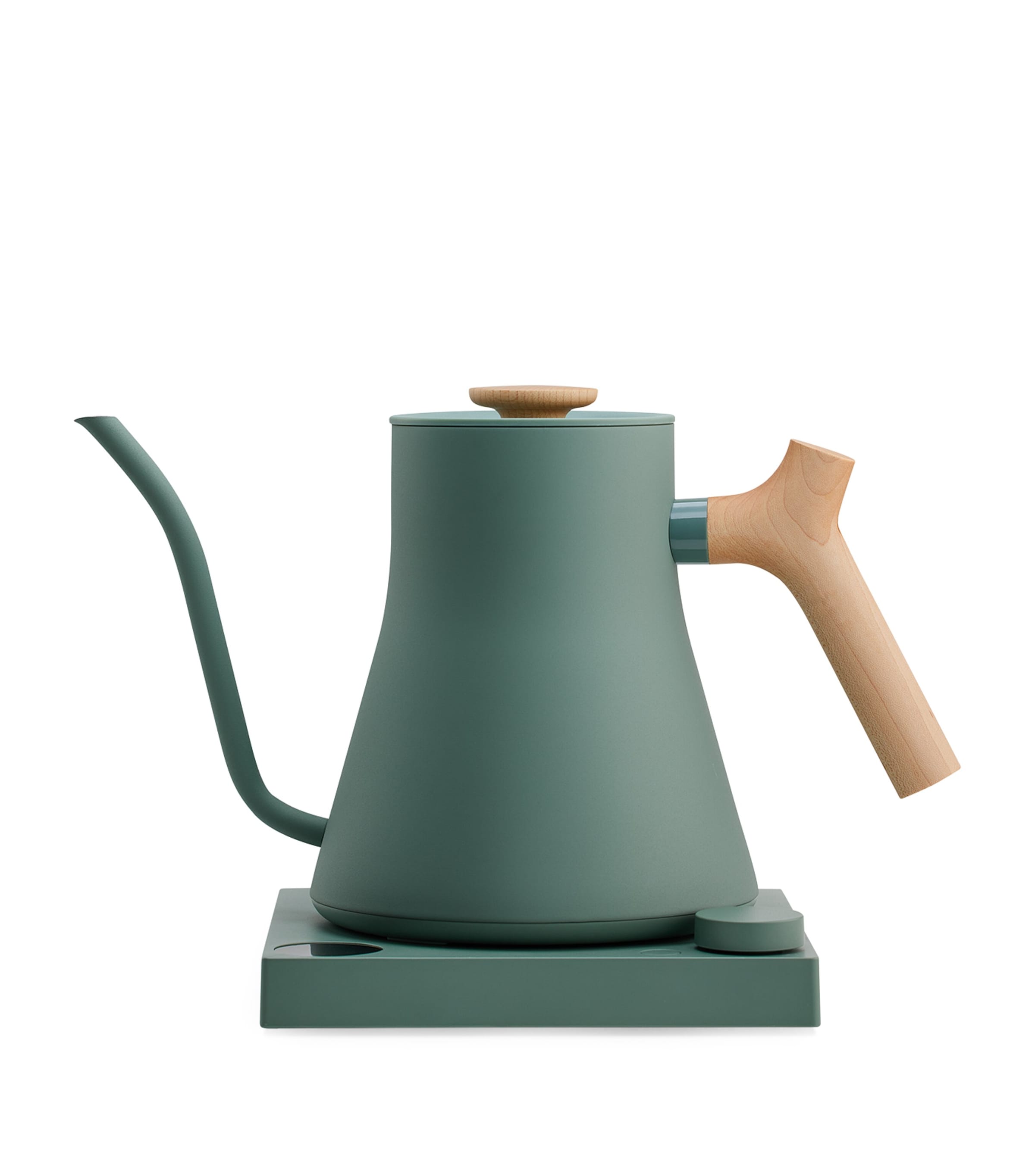 Stagg EKG Pro Electric Kettle SMOKE GREEN + MAPLE Image 1