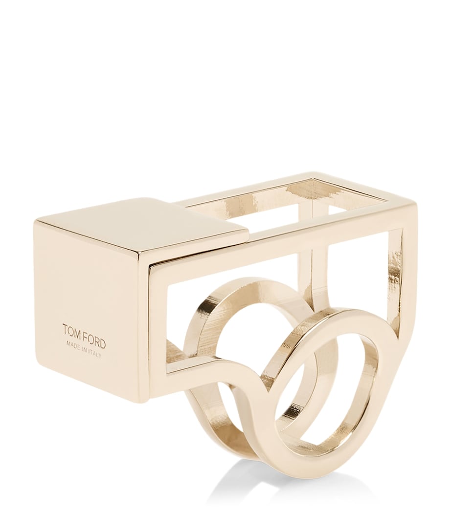 TOM FORD Sculptural Cocktail Ring Yac Image 1