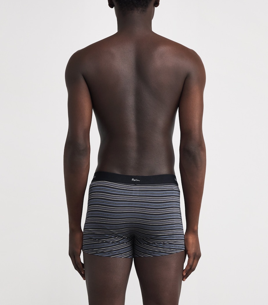 Stretch-Cotton Trunks (Pack of 3) 79 BLACK Image 3