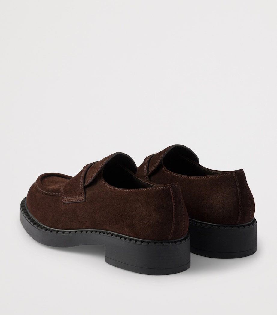 Suede Loafers F0003 Image 5