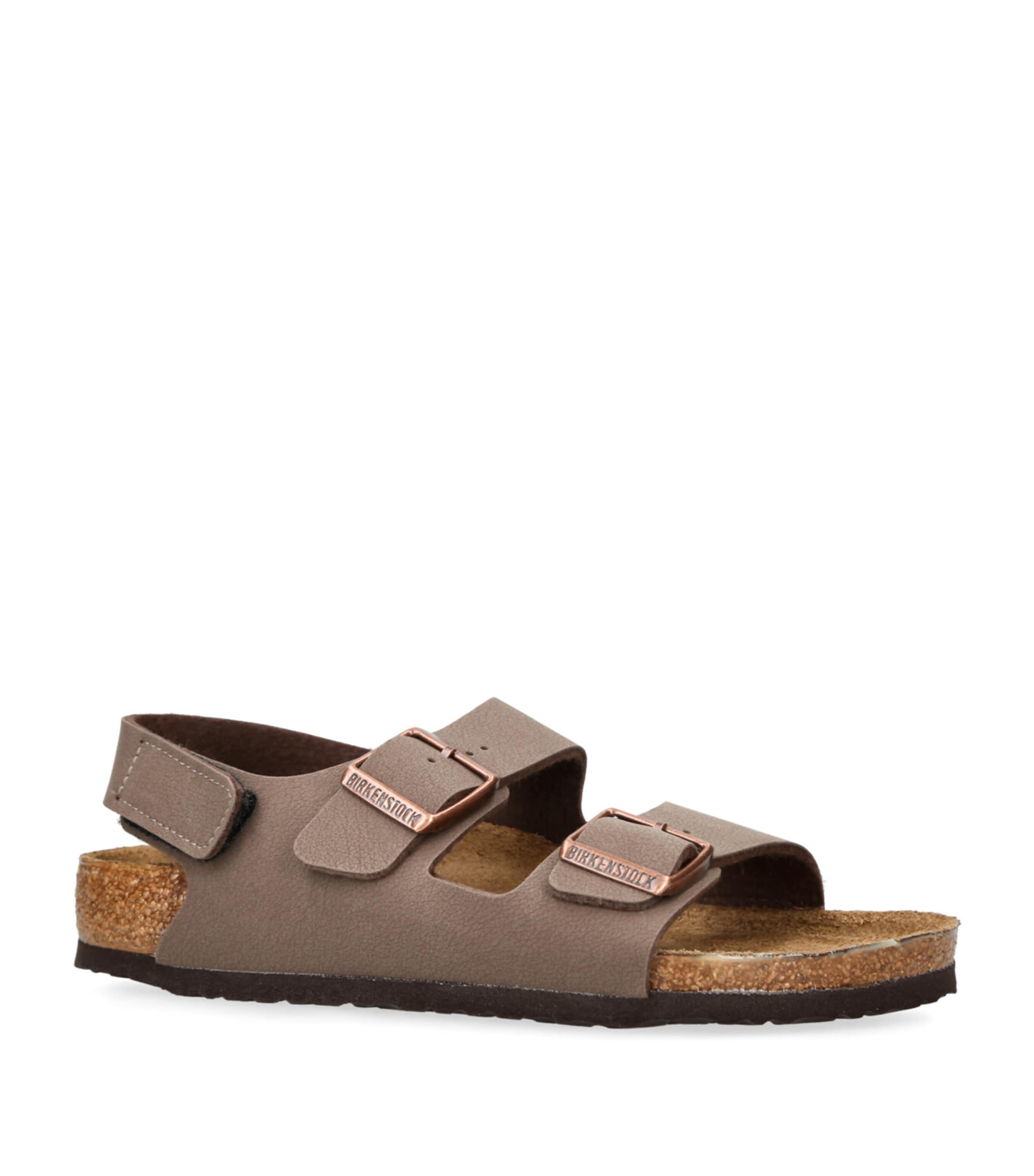 Birkenstock Milano Sandals Dark Brown Image 3