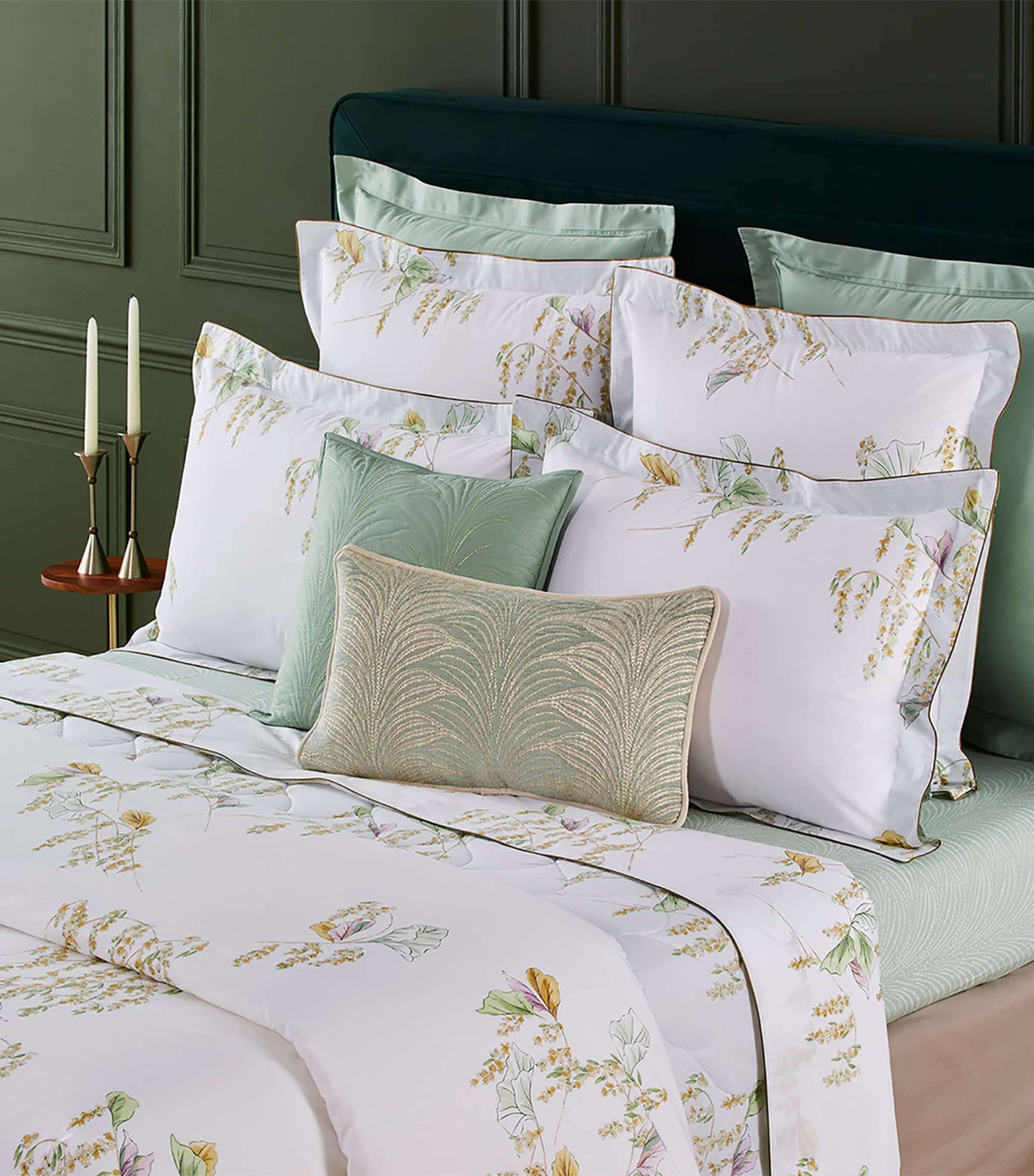 Pollen Double Flat Sheet (240cm x 295cm) MULTICOLOURED Image 2