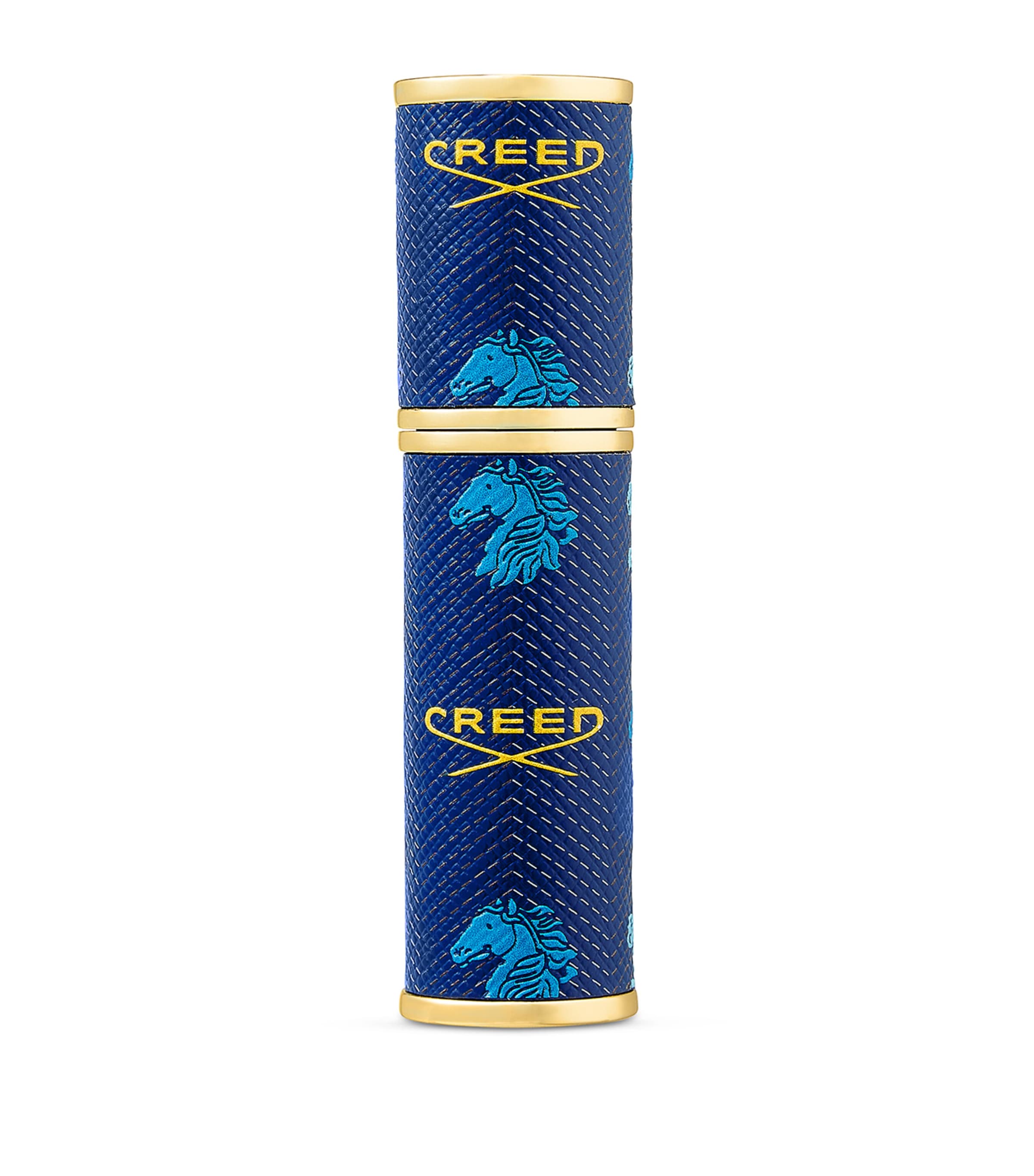 Creed Leather Refillable Travel Atomiser In White