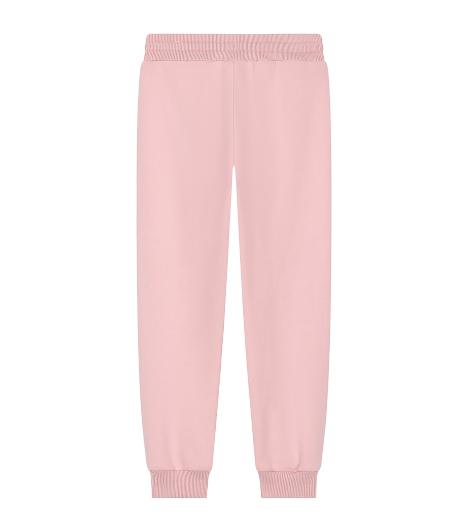 Dolce&Gabbana Kids Cotton Logo-Detail Sweatpants (2-6 Years) Lavend Image 2