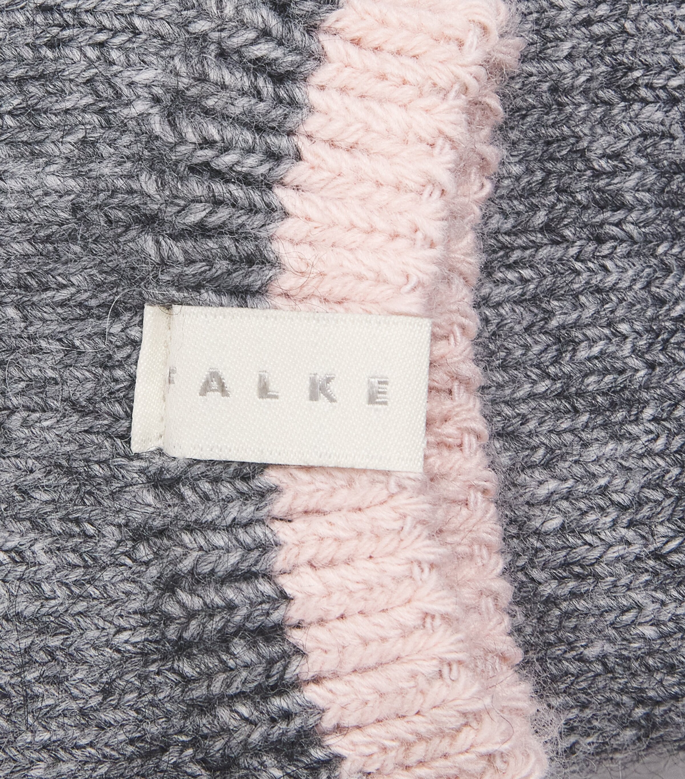 Falke Womens Cosy Plush Socks Grey Mel. Image 3