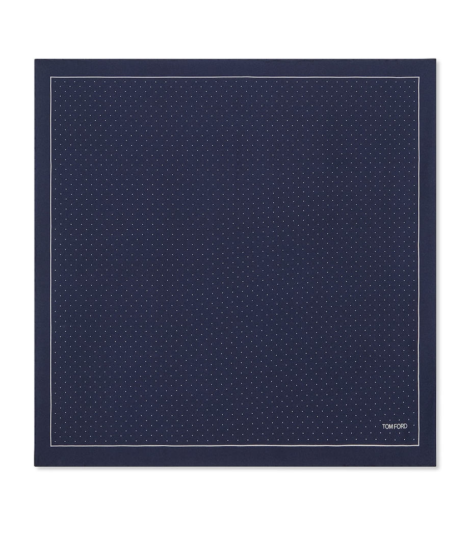 Silk Polka-Dot Pocket Square HB990 Image 1