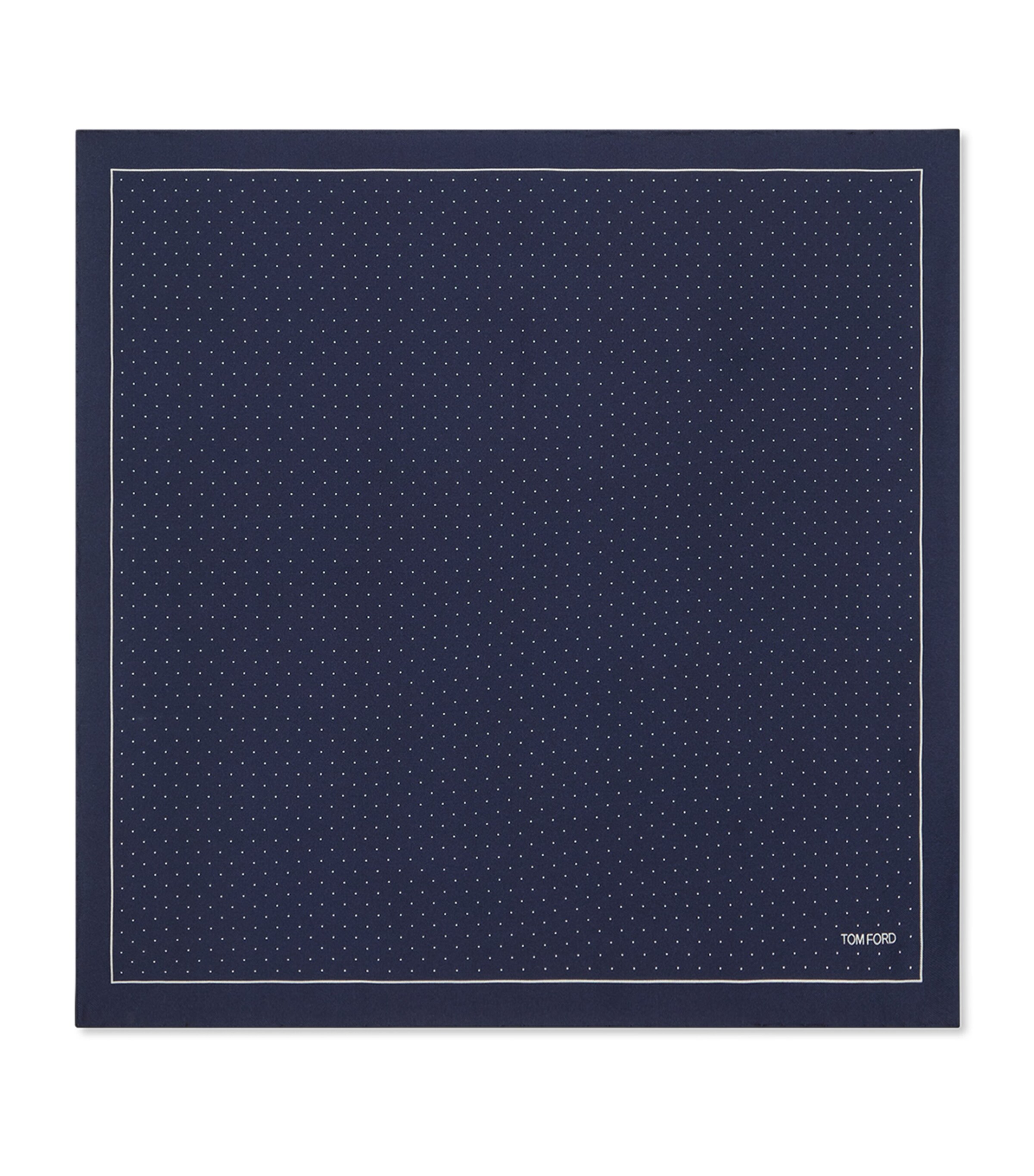 TOM FORD Silk Polka-Dot Pocket Square | Men Accessories | Pocket Squares | Designers | Tom Ford | Partywear | Mens | Accessories