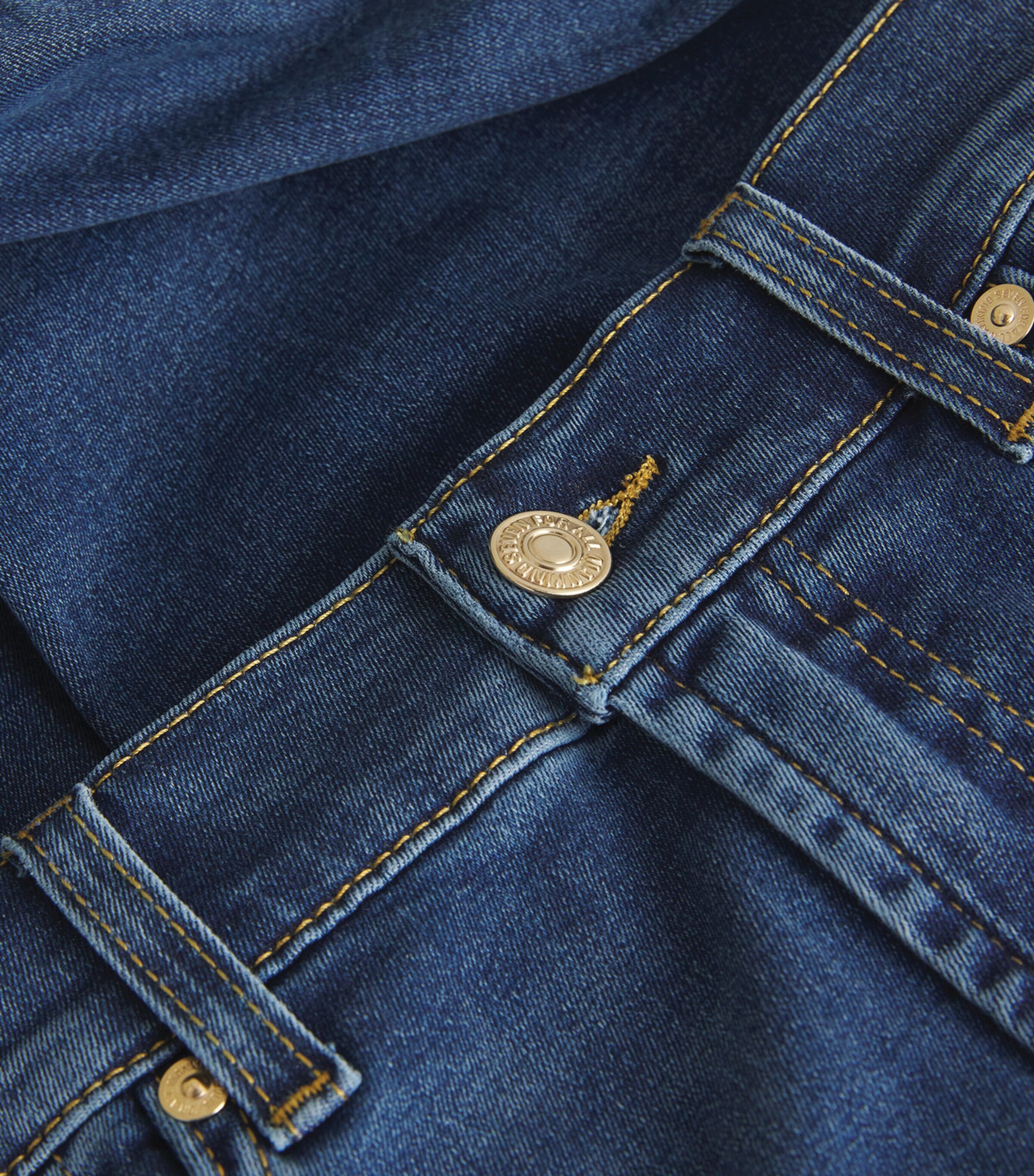 B(Air) Roxanne Slim Jeans MID BLUE Image 6